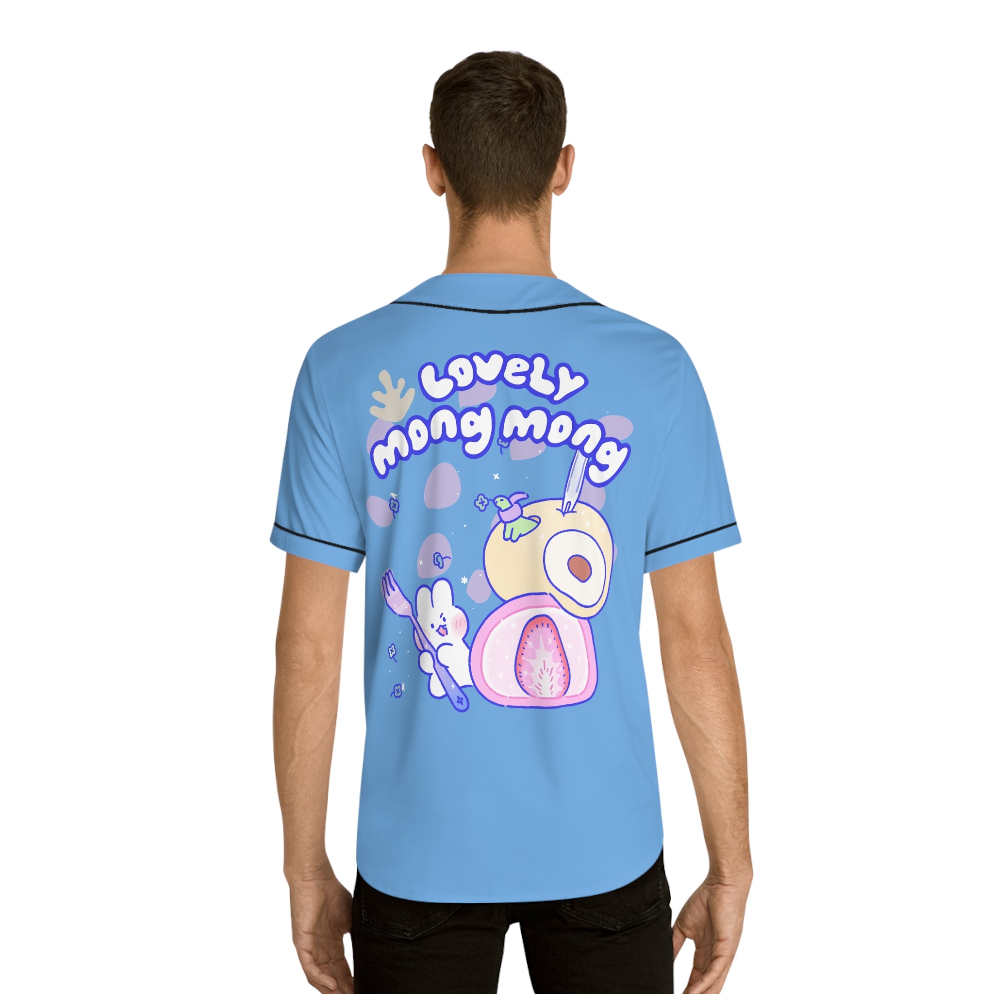 Lovely mong mong Baseball Jersey (AOP)