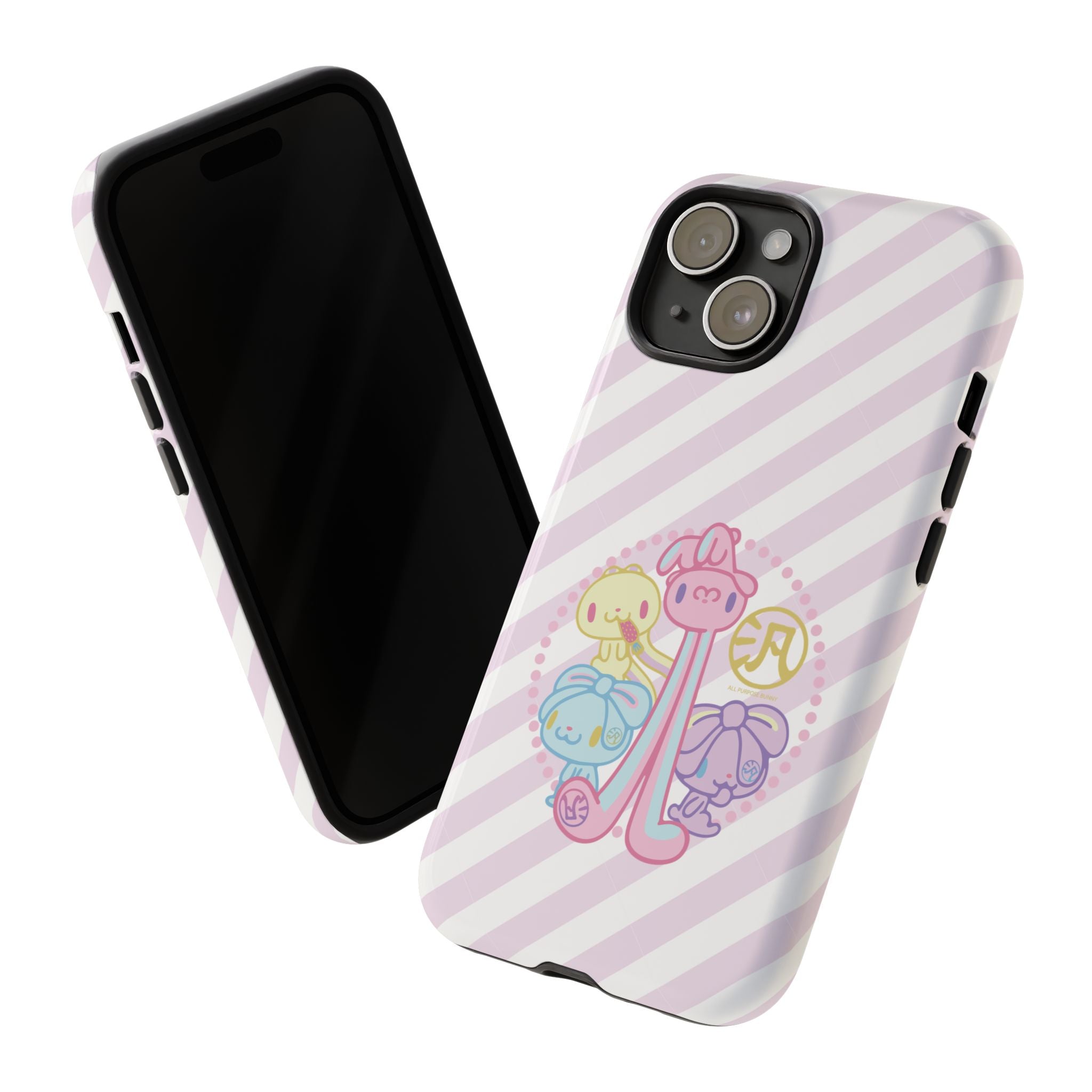 All Purpose Bunny Group Pastel Phone Case