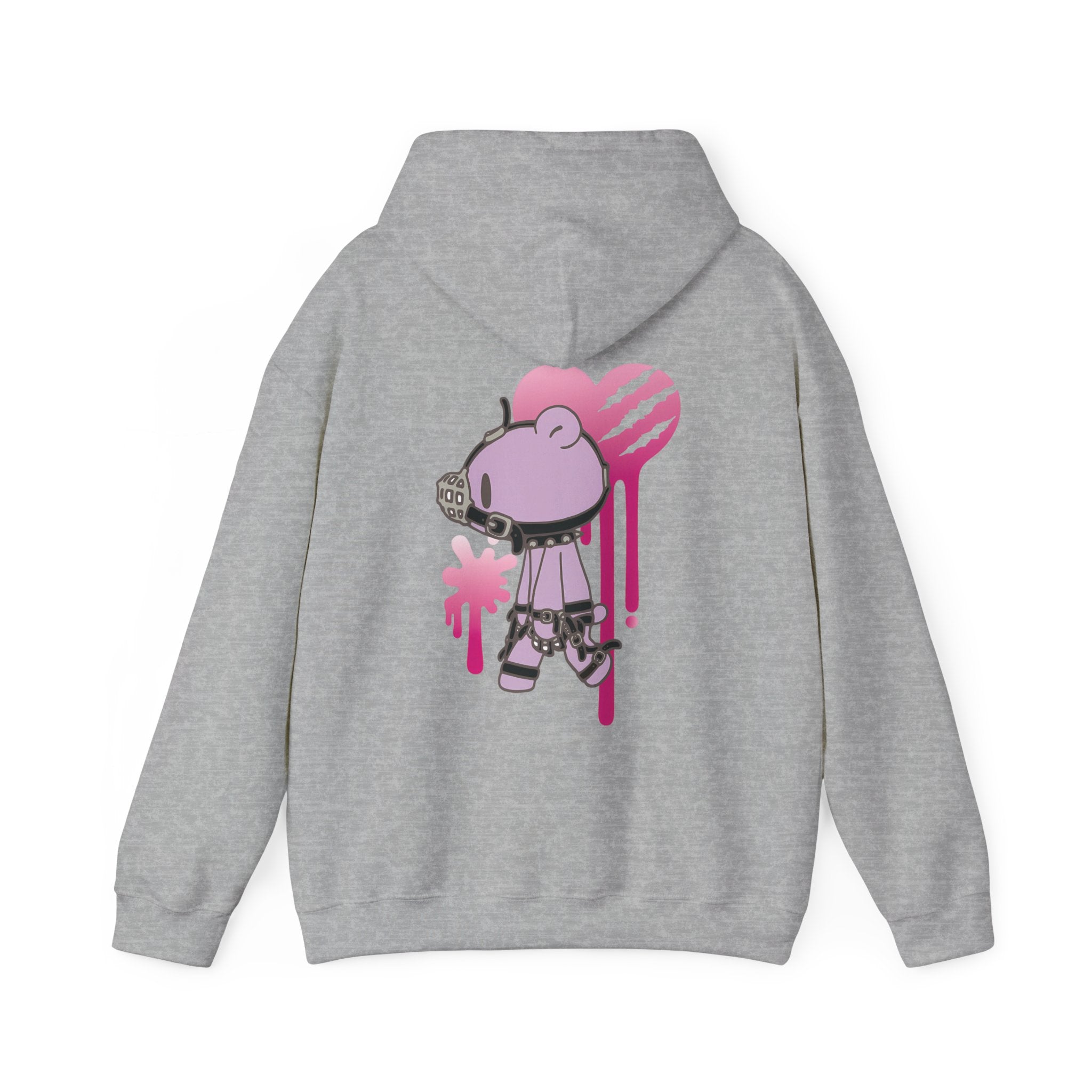 Gloomy Bear x DEDGRL6 "Jelly Heart" Unisex Hooded Sweatshirt