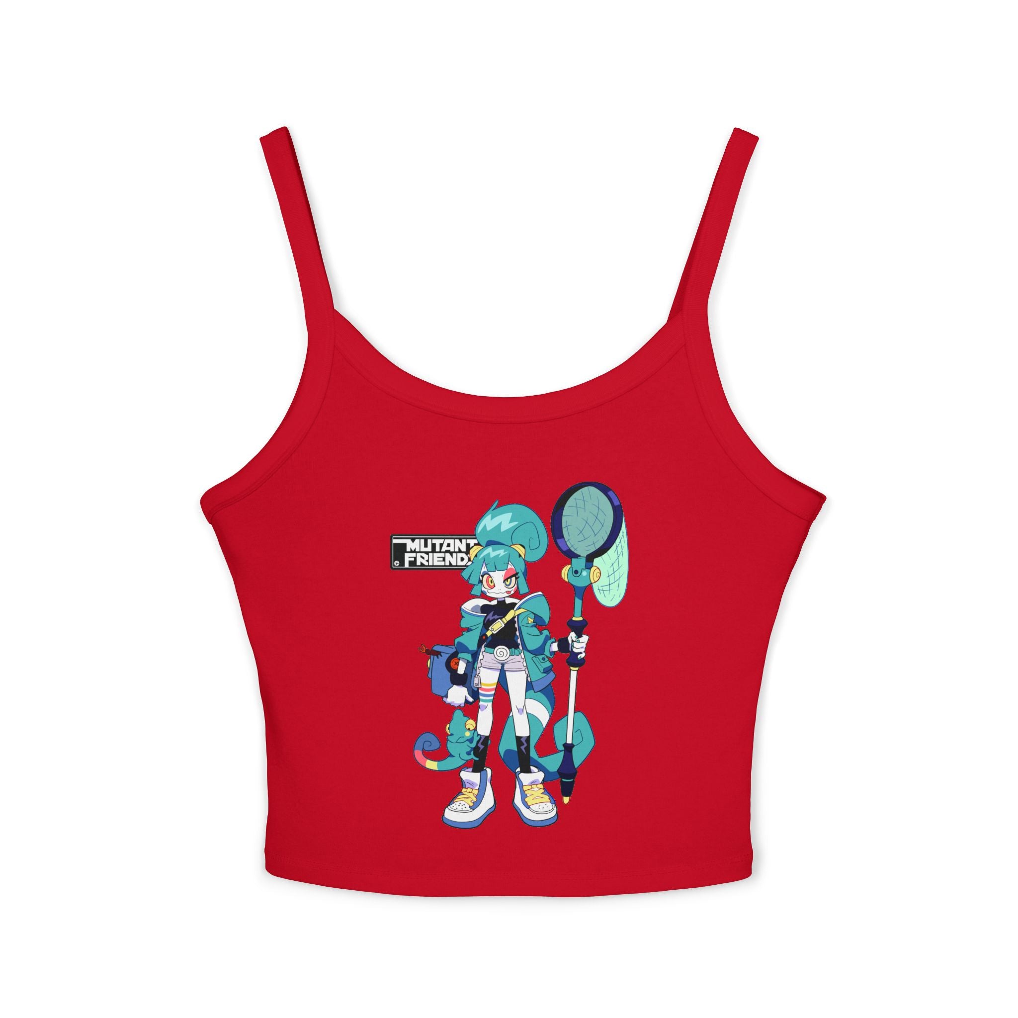 NelNal Mutant friends Spaghetti Strap Tank Top