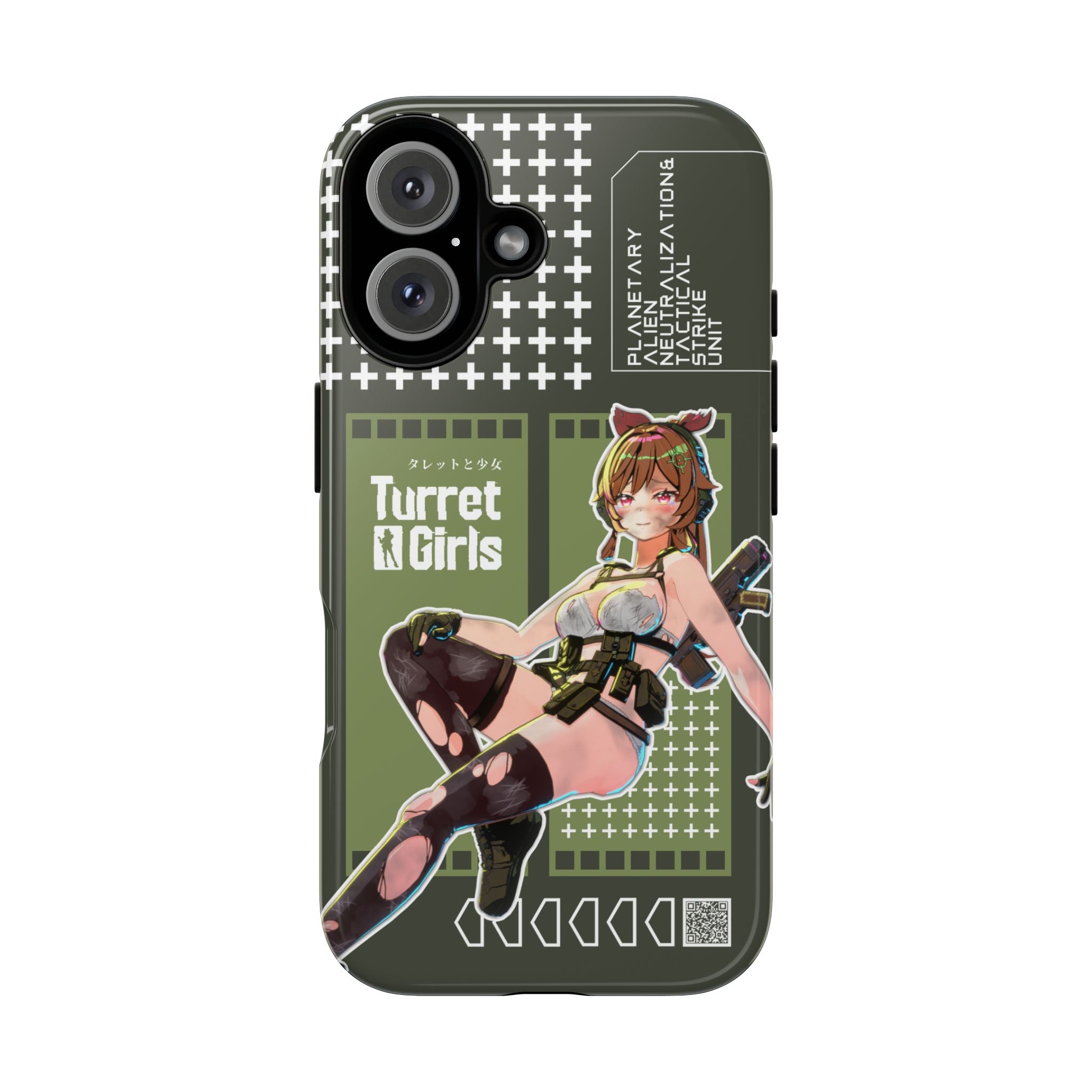 タレットガールズ - ぼろぼろのスマホケース