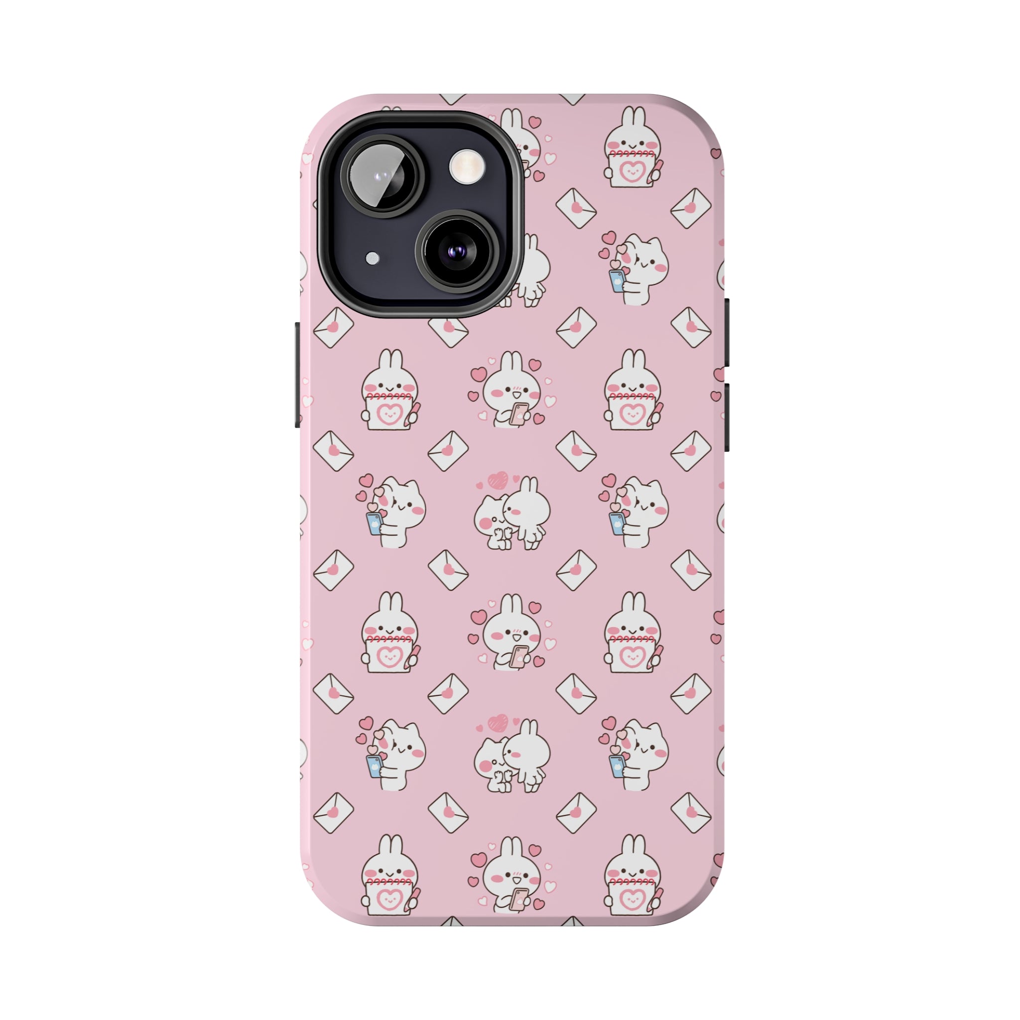 Mimi&Neko Love Letter - iPhone Case