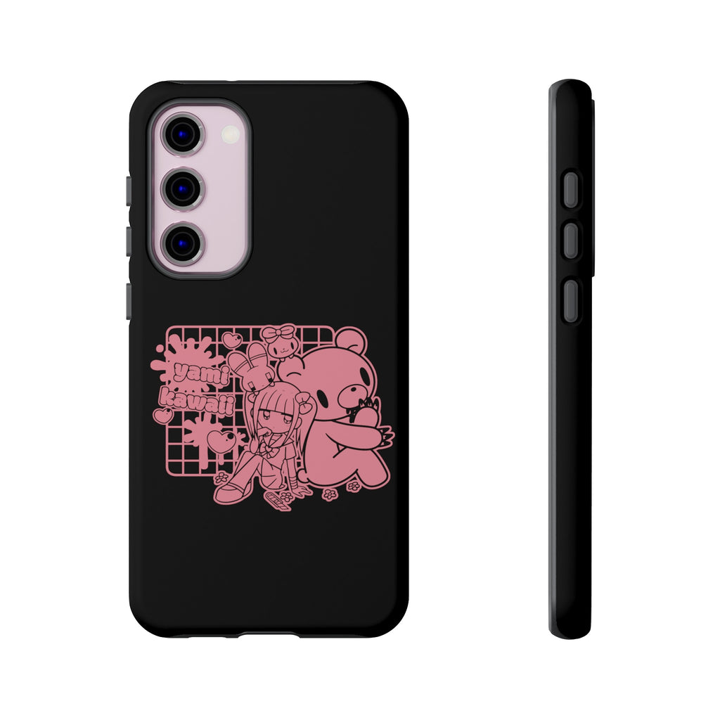 Menherachan X Gloomy Bear Yami Kawaii Phone Case