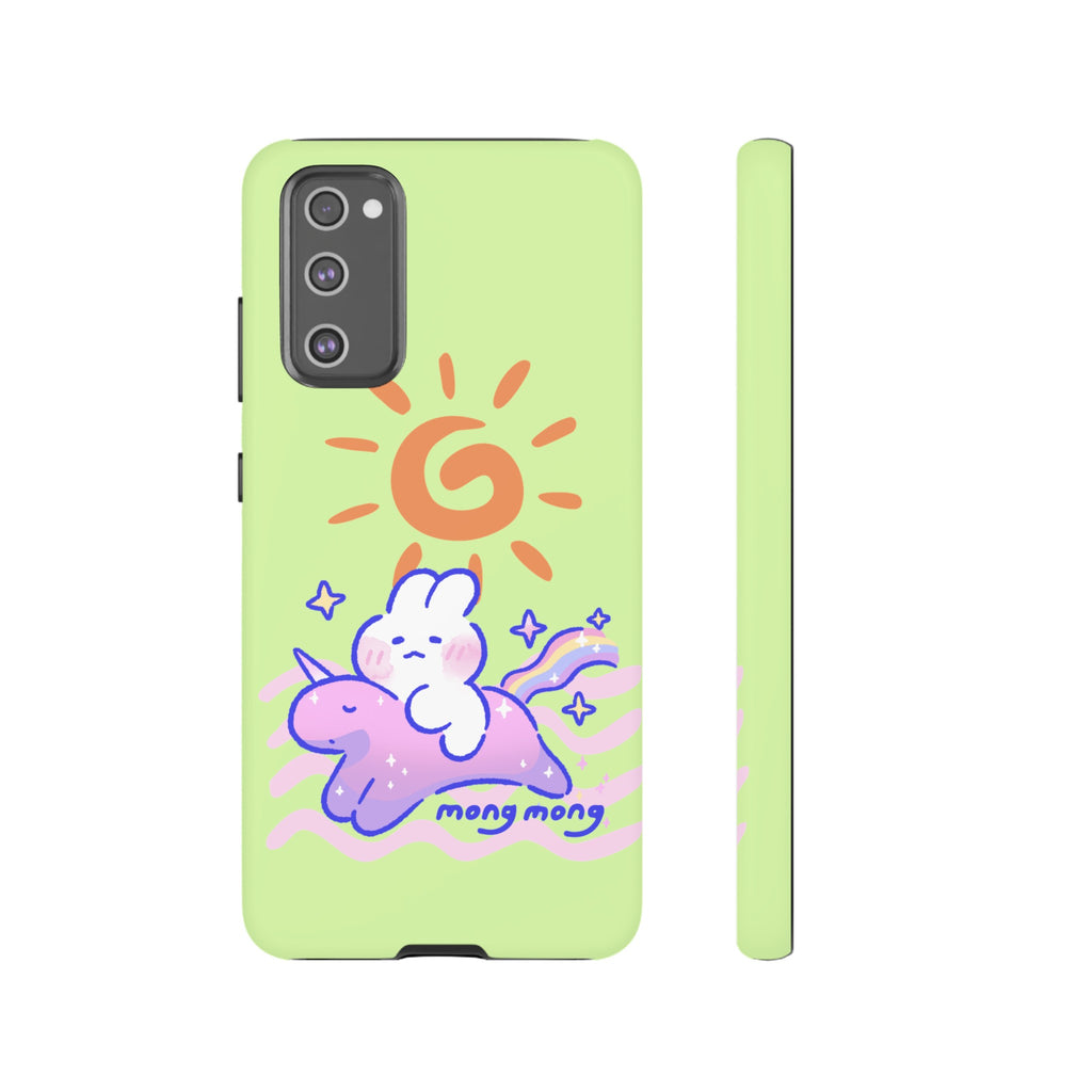 Lovely Mong Mong Ride a Unicorn Phone Case