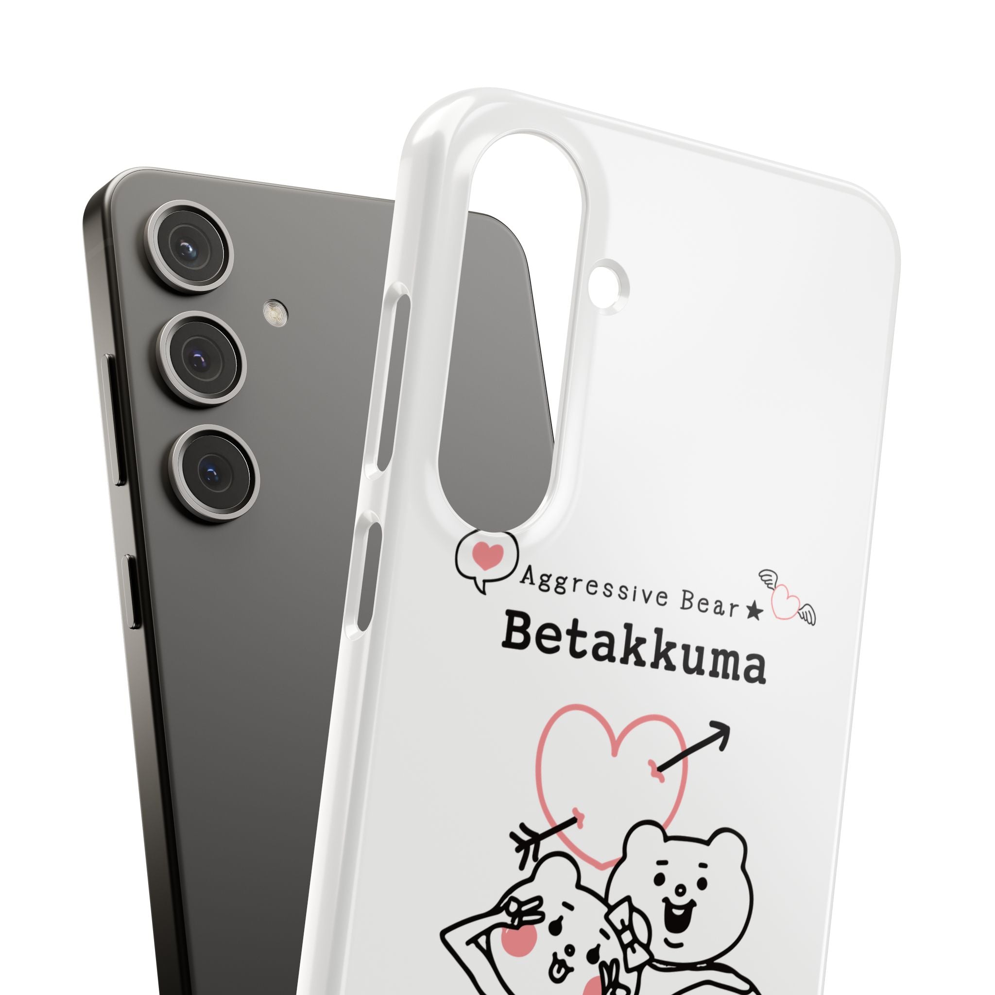 Betakkuma Arrow Heart Phone Case