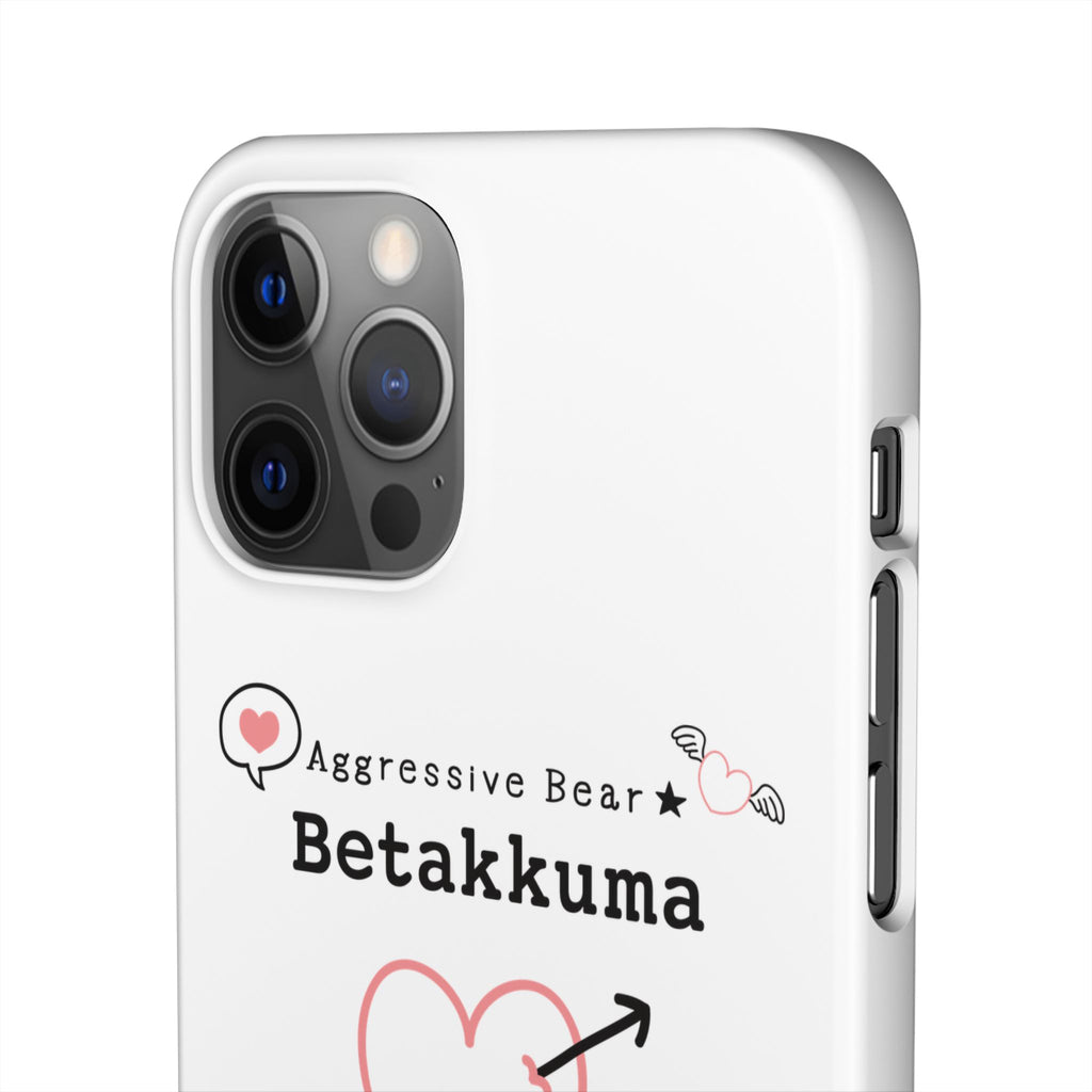 Betakkuma Arrow Heart Phone Case