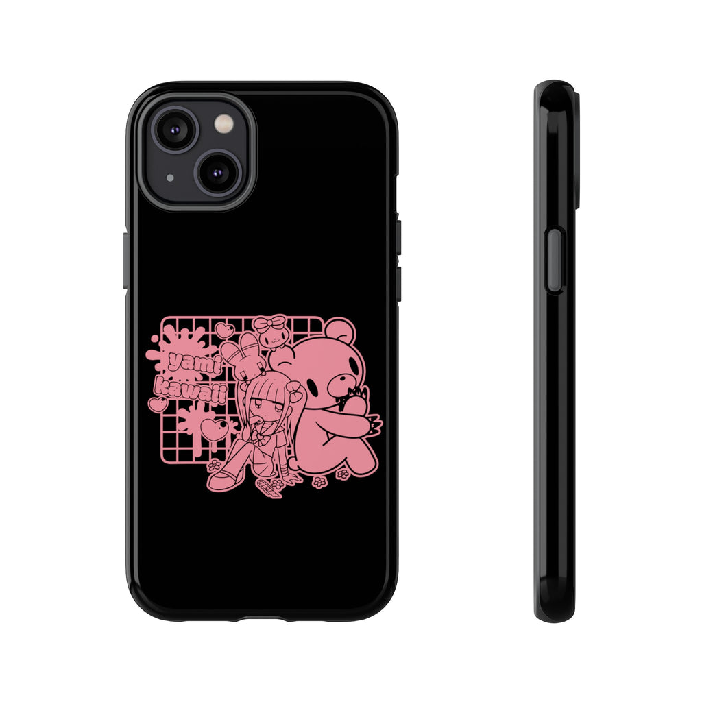 Menherachan X Gloomy Bear Yami Kawaii Phone Case