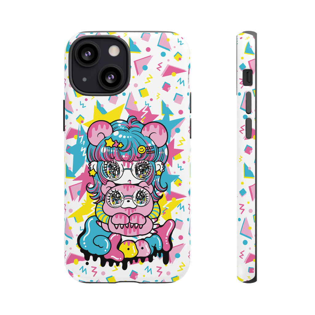 YURIE SEKIYA X GLOOMY BEAR ⭐️ FIRE GIRL PHONE CASE
