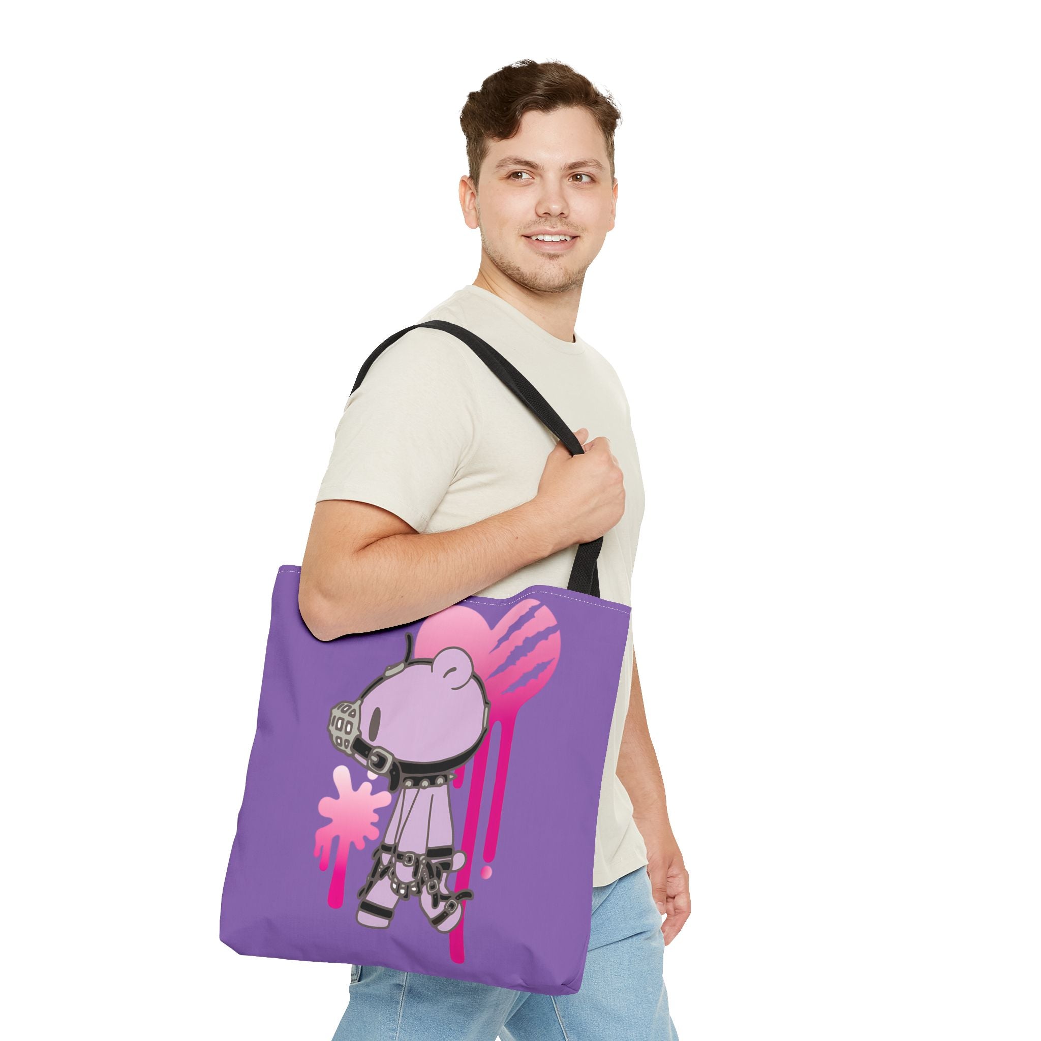 Gloomy Bear x DEDGRL6 "Jelly Heart" Tote Bag