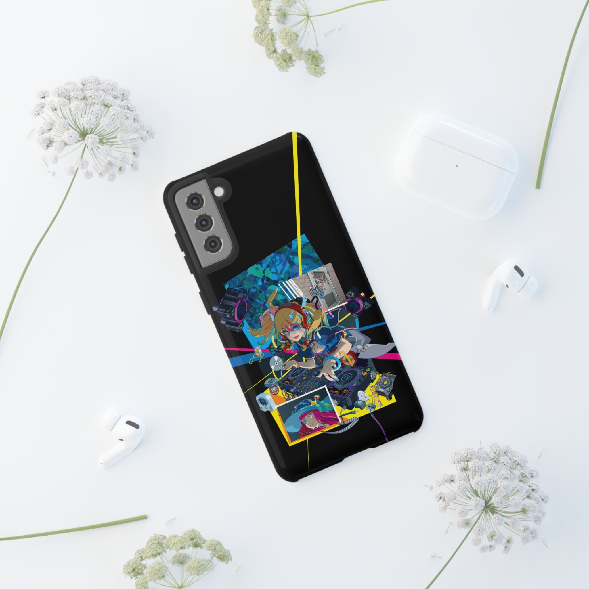 HYPERSONIC music club DJ VAL - Tough Phone Case