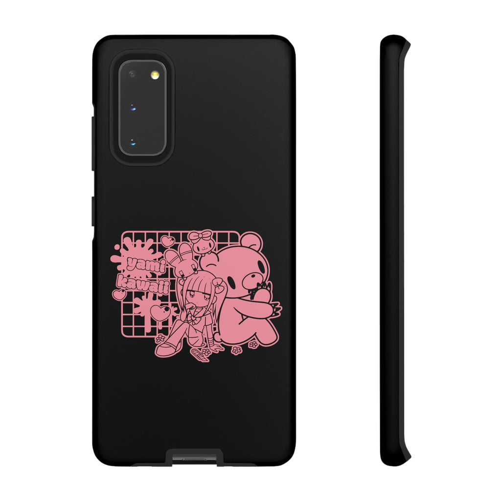 Menherachan X Gloomy Bear Yami Kawaii Phone Case