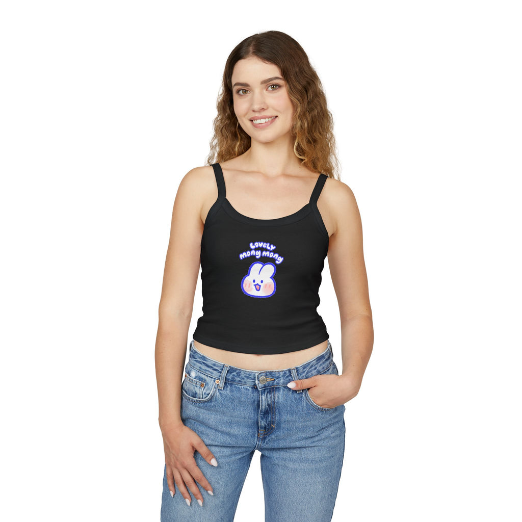 Lovely Mong Mong Spaghetti Strap Tank Top
