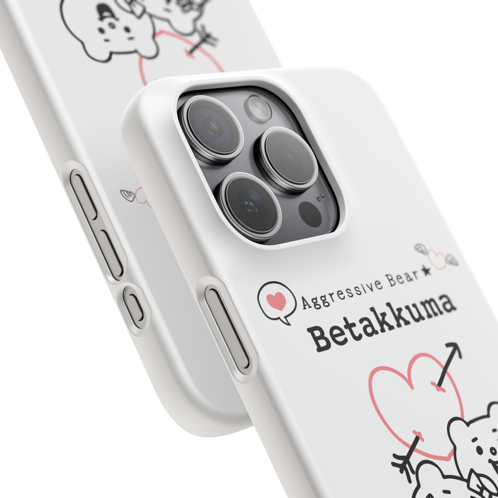 Betakkuma Arrow Heart Phone Case