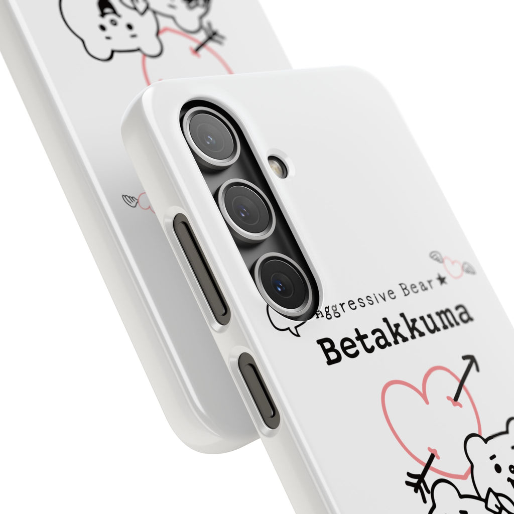 Betakkuma Arrow Heart Phone Case