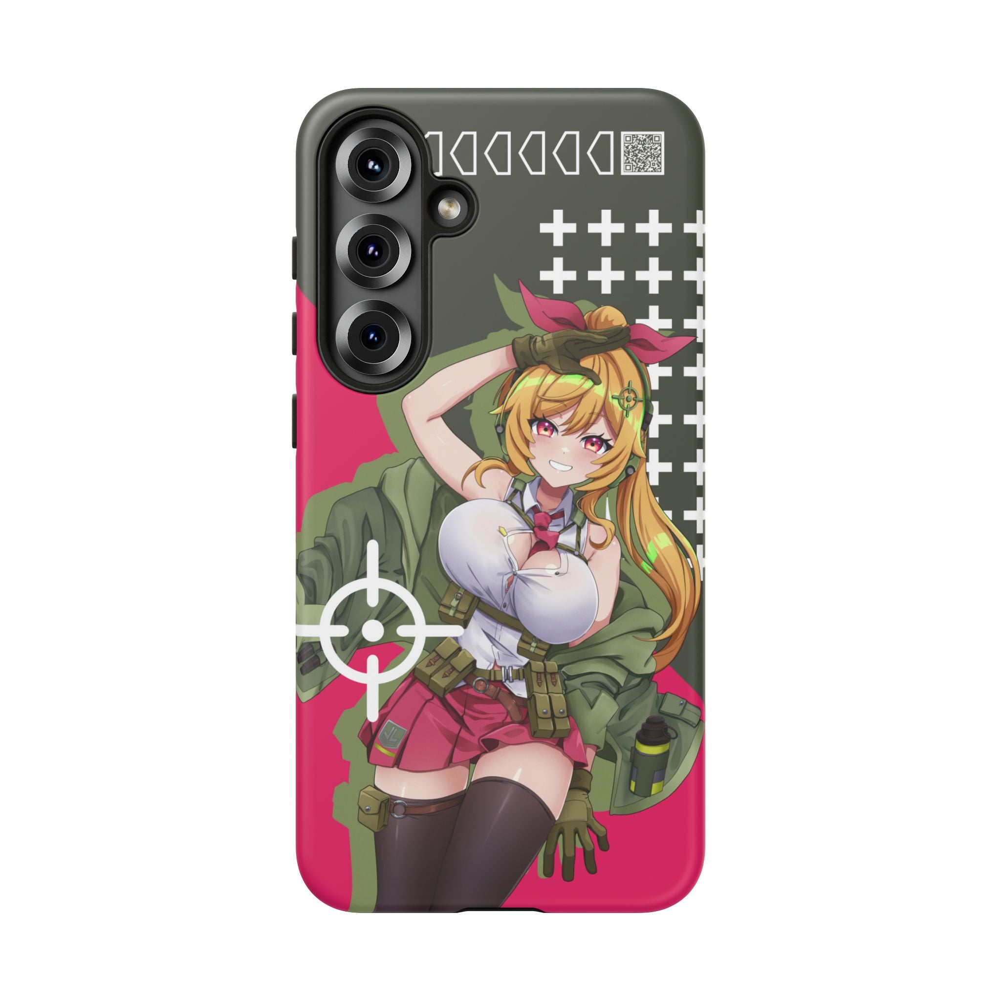 タレットガールズ - ロックオン スマホケース