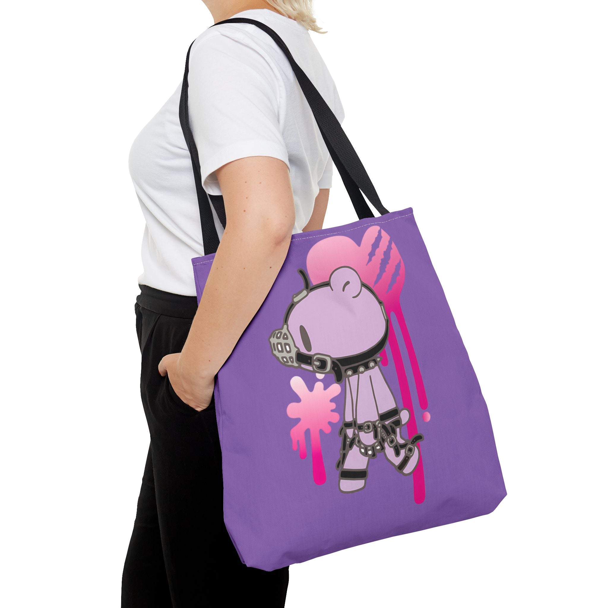 Gloomy Bear x DEDGRL6 "Jelly Heart" Tote Bag