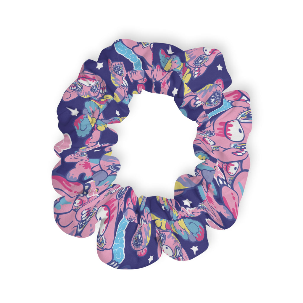 Yurie Sekiya x Gloomy Bear Blue Mania Scrunchie