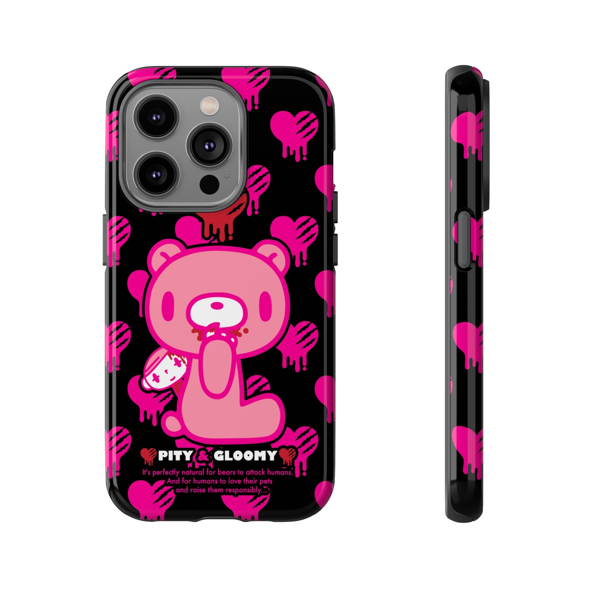 Gloomy Bear Pink Phone Case