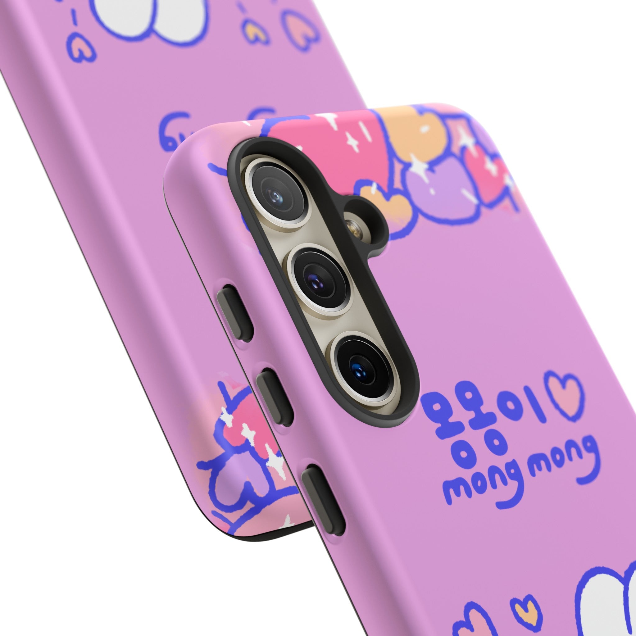 Lovely Mong Mong Heart Bath Phone Case