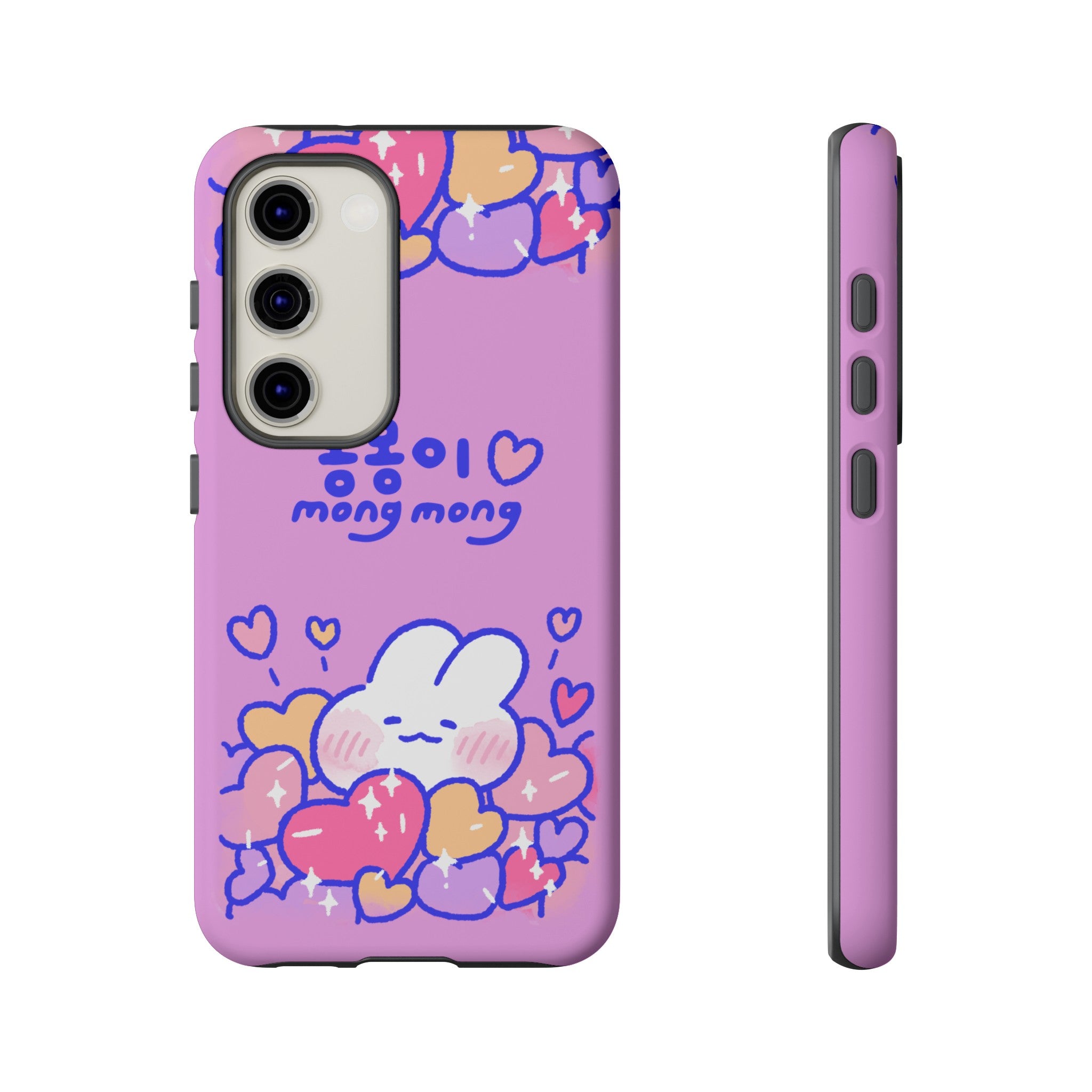 Lovely Mong Mong Heart Bath Phone Case