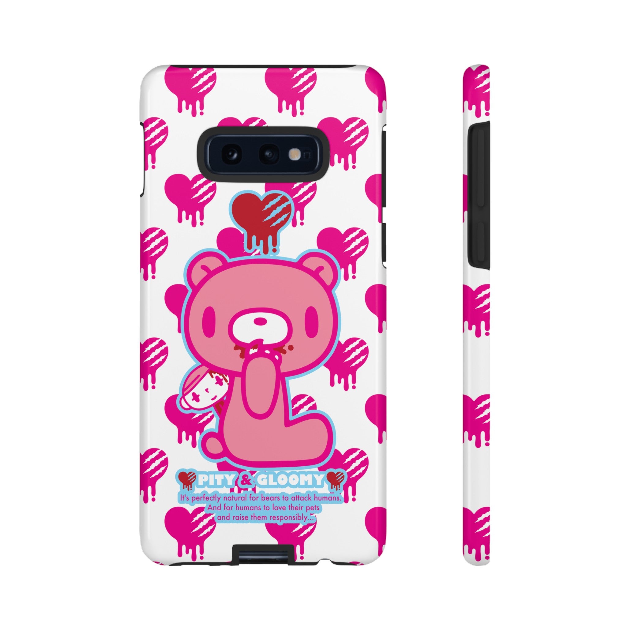 Gloomy Bear White Phone Case