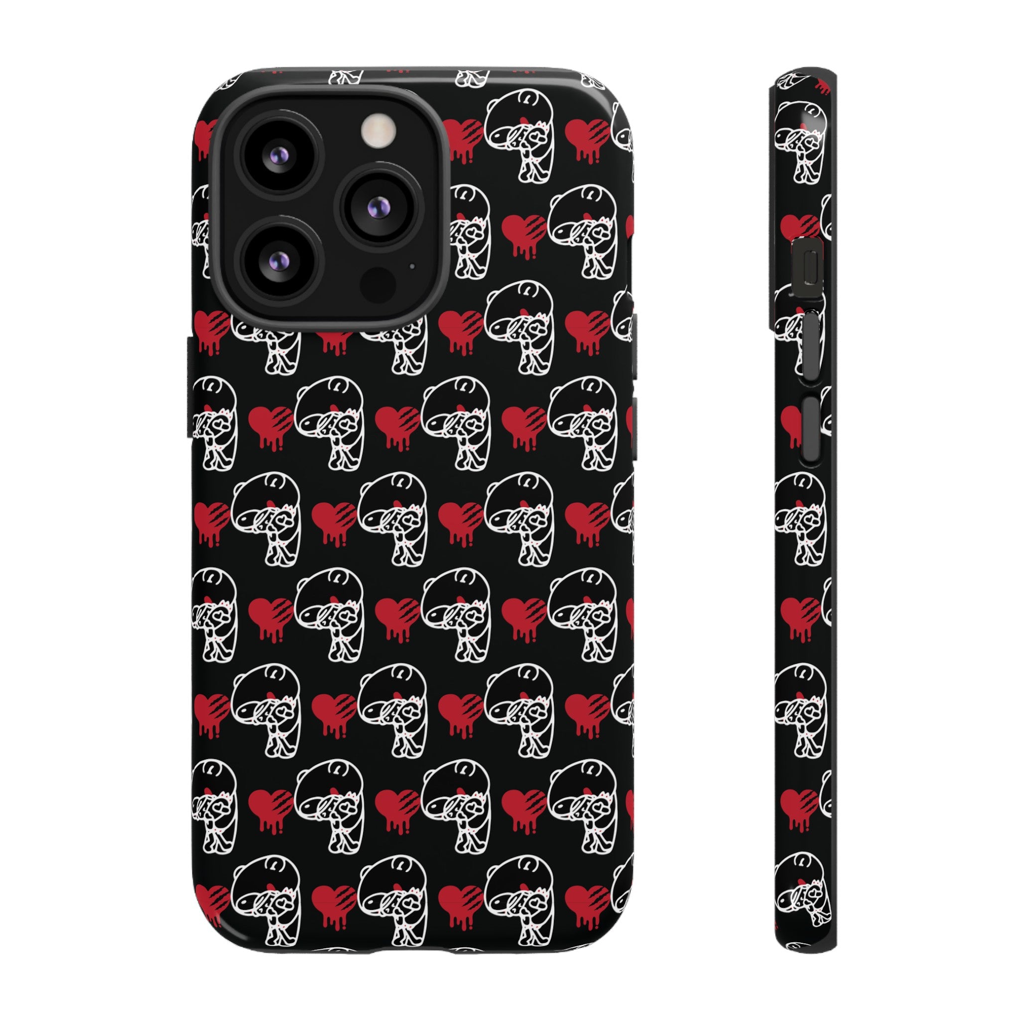 Gloomy & Pity Hug [Black] - Tough Phone Case