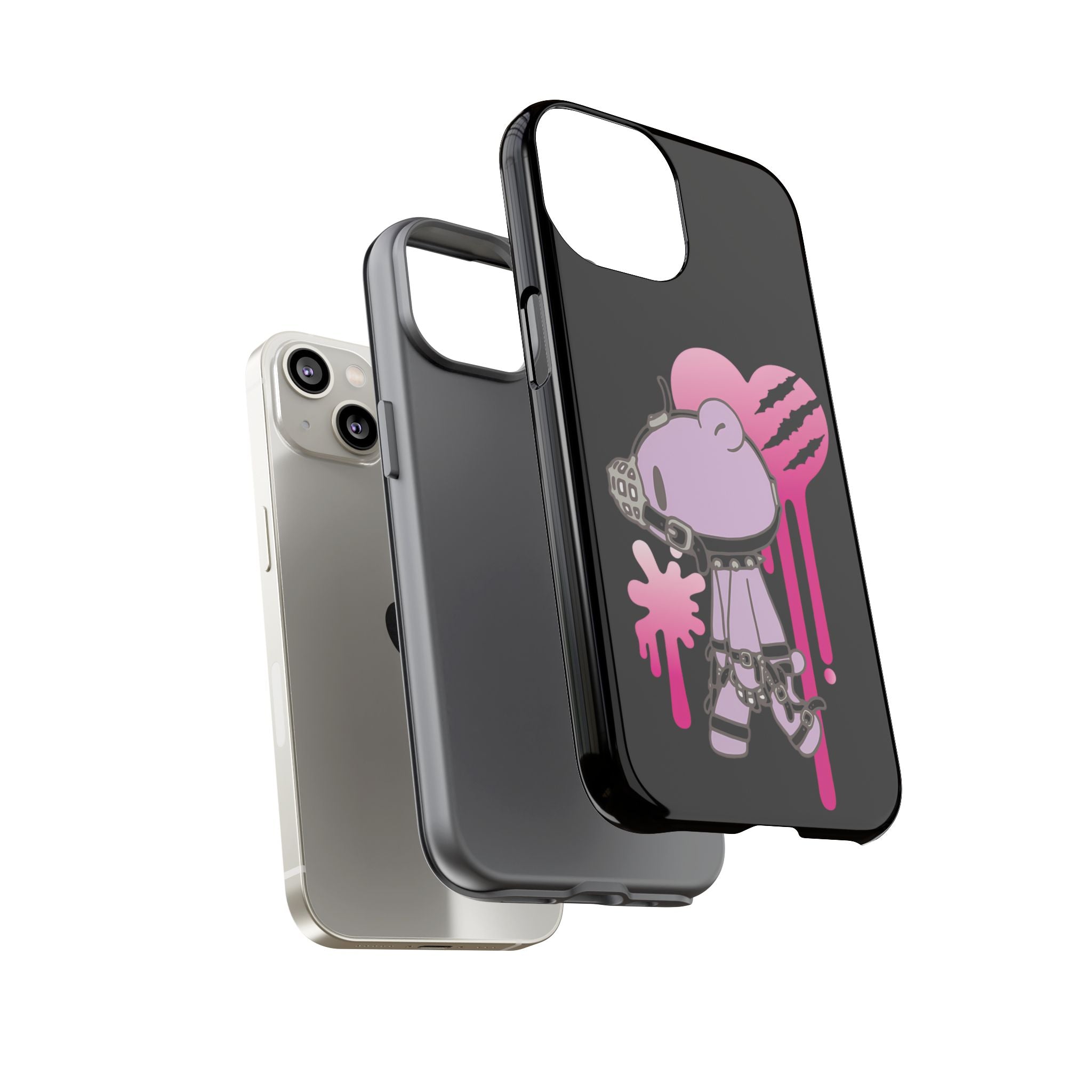 Gloomy Bear x DEDGRL6 "Jelly Heart" Tough Cases