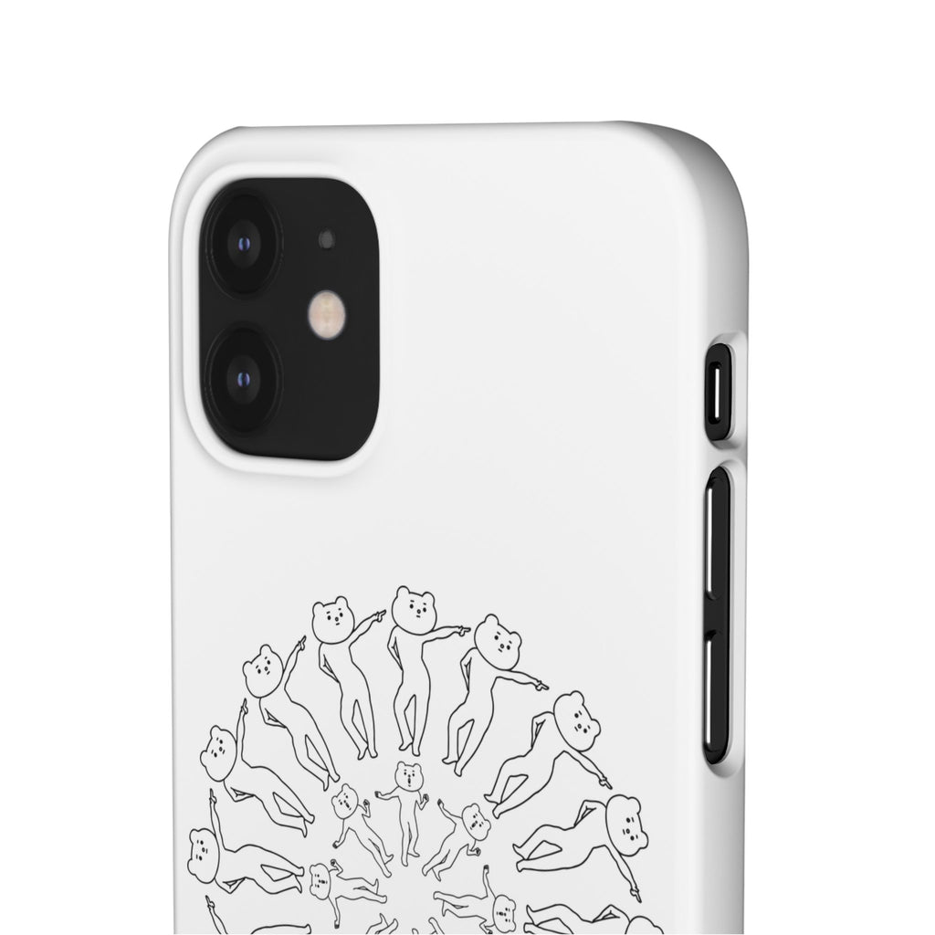 Betakkuma Swirl Pattern Phone Case
