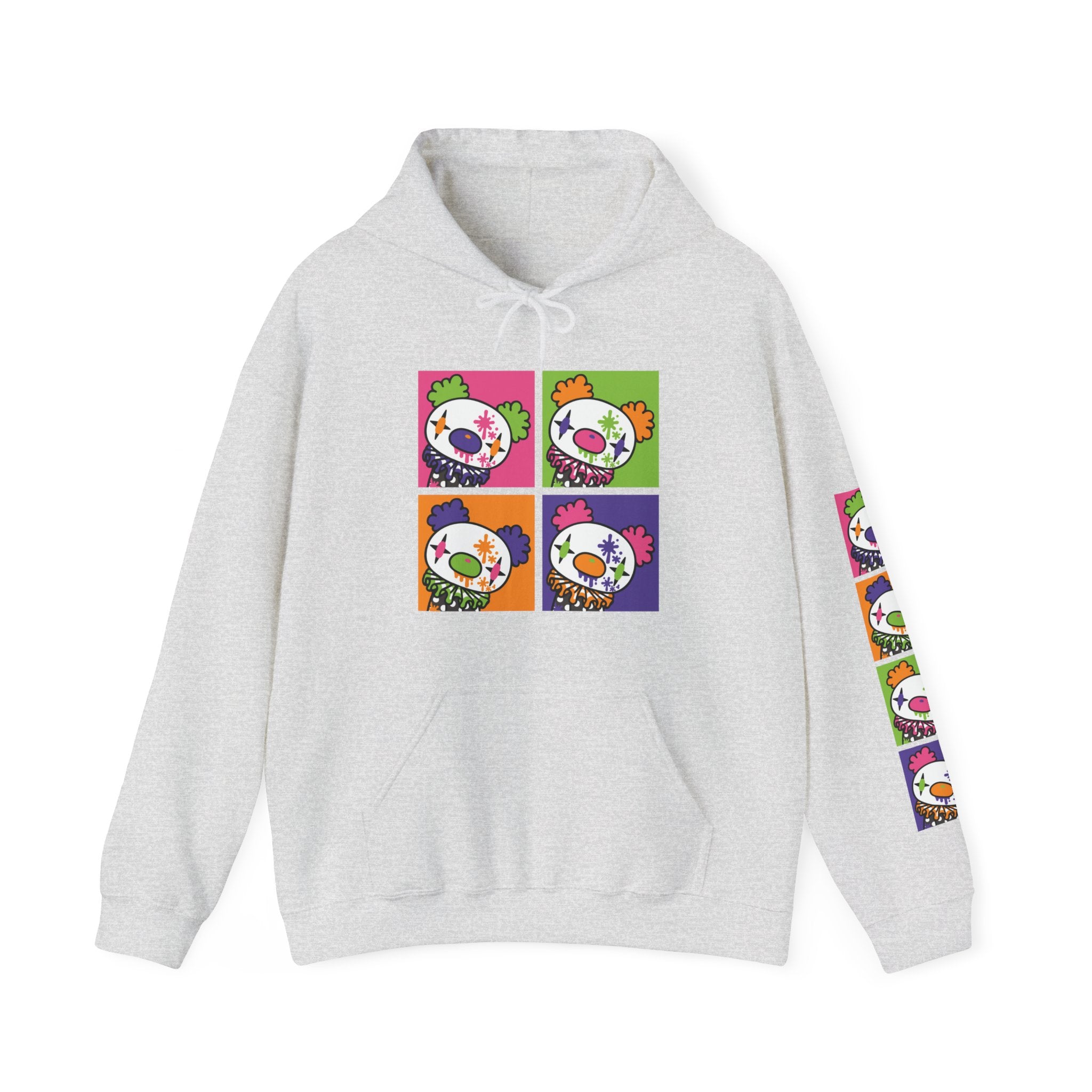 Gloomy Clown Multicolor Hoodie