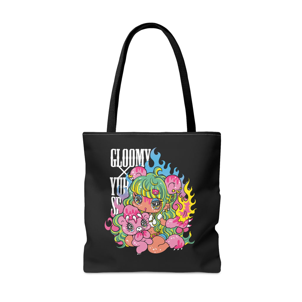 YURIE SEKIYA X GLOOMY BEAR🌟FLAME GAL - Tote Bag
