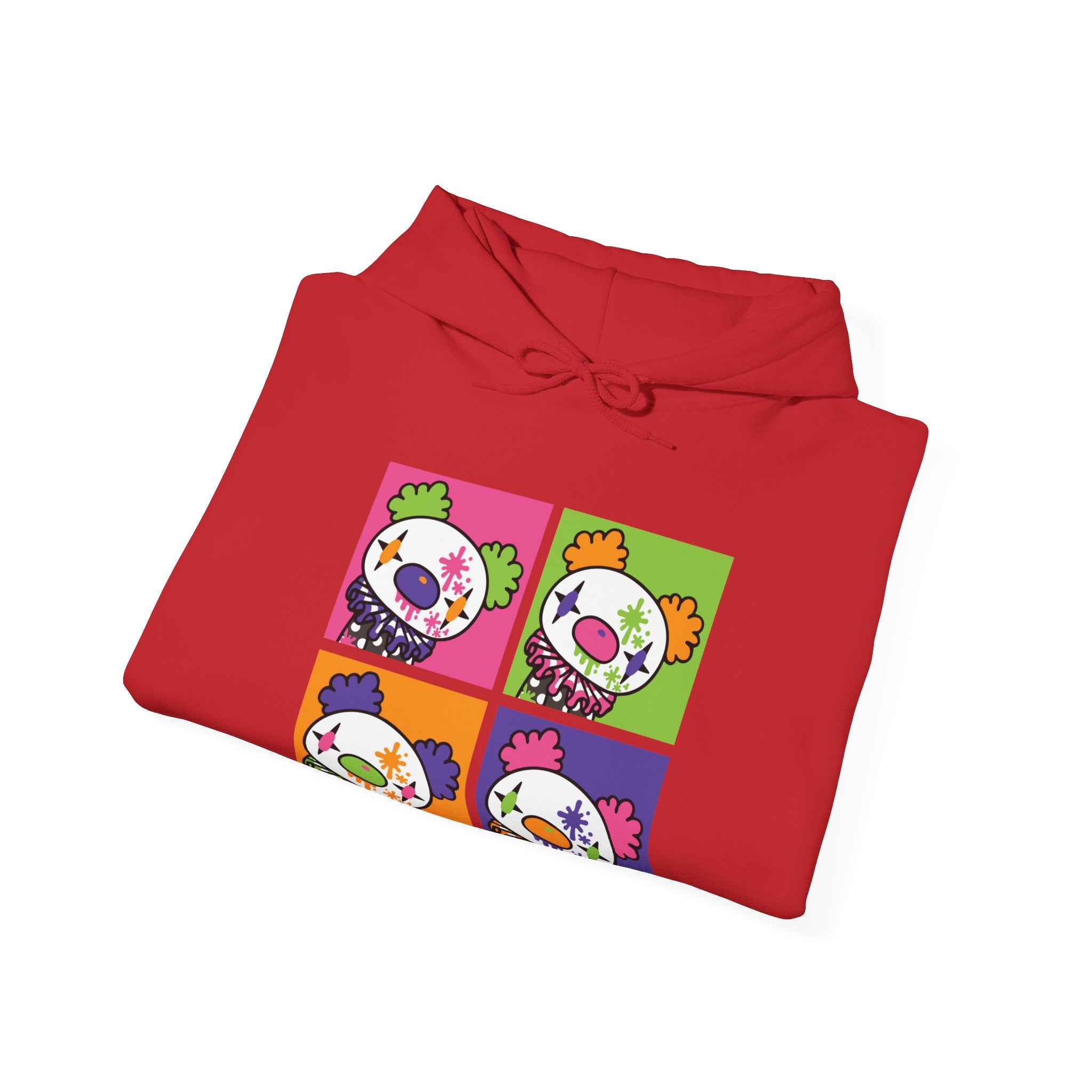 Gloomy Clown Multicolor Hoodie