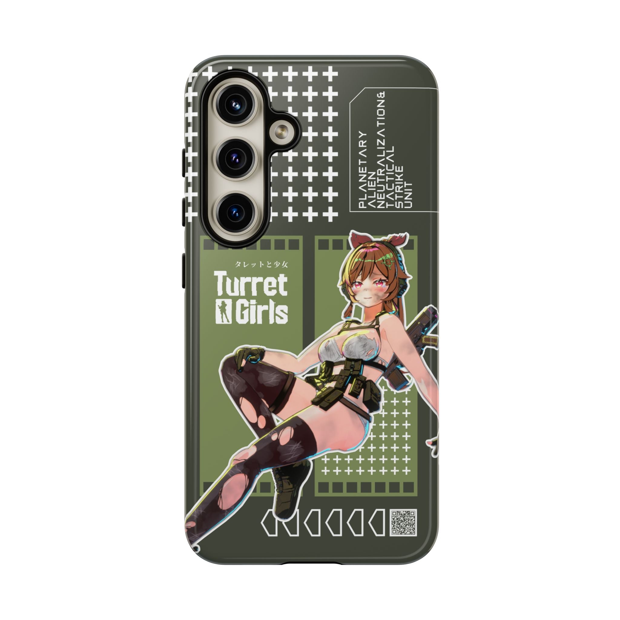 タレットガールズ - ぼろぼろのスマホケース