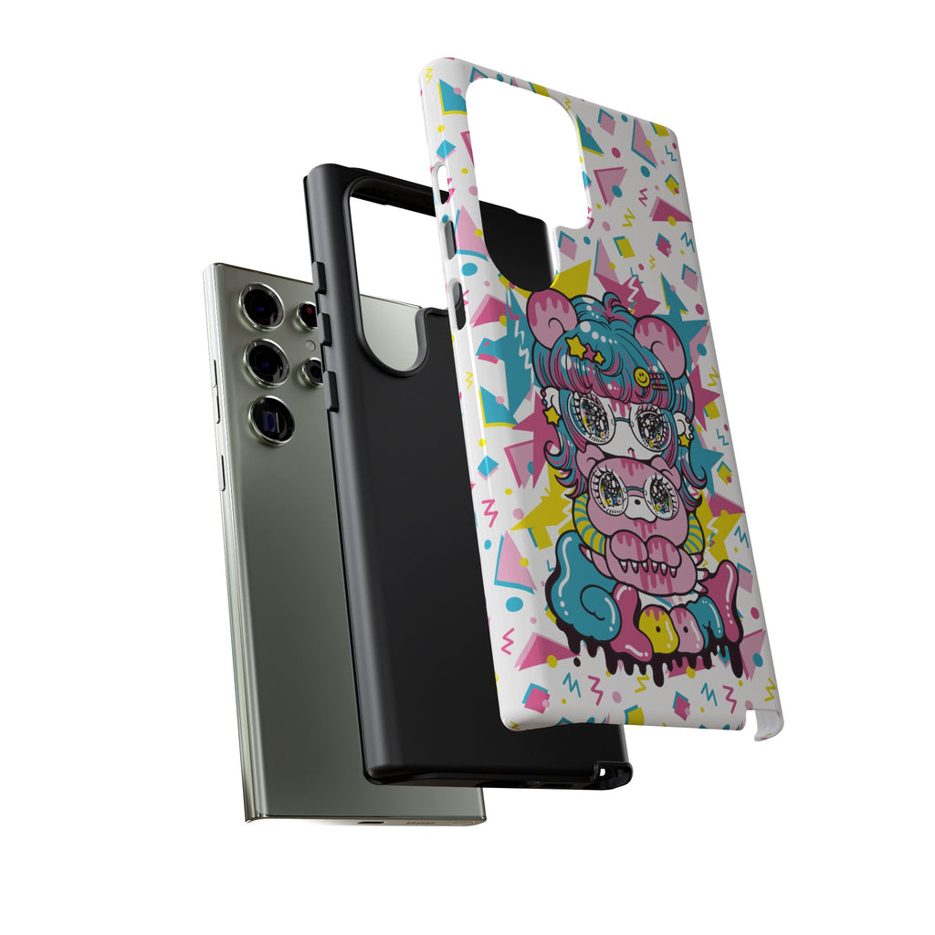 YURIE SEKIYA X GLOOMY BEAR ⭐️ FIRE GIRL PHONE CASE