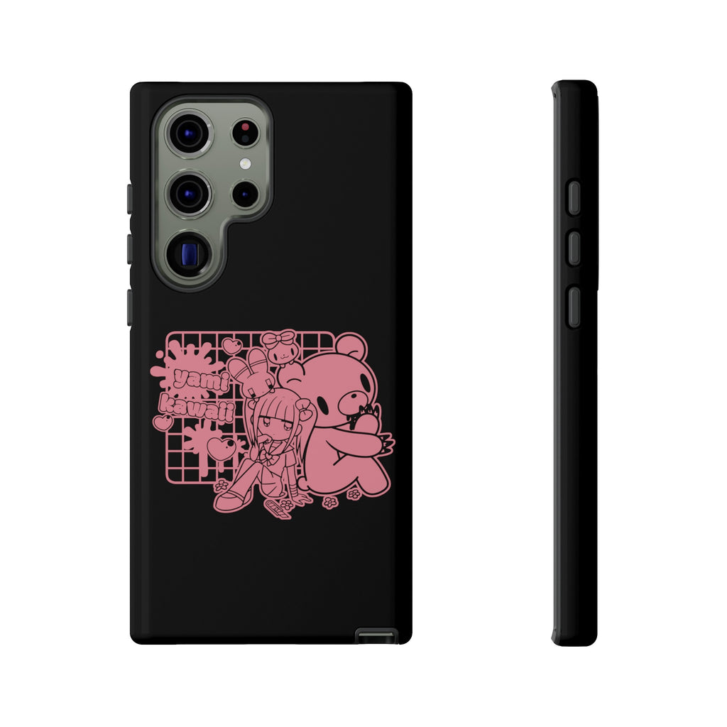 Menherachan X Gloomy Bear Yami Kawaii Phone Case