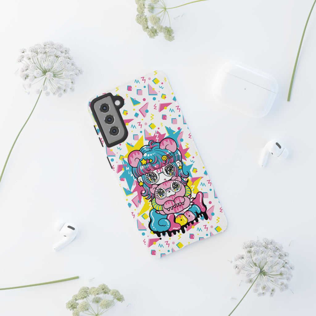 YURIE SEKIYA X GLOOMY BEAR ⭐️ FIRE GIRL PHONE CASE