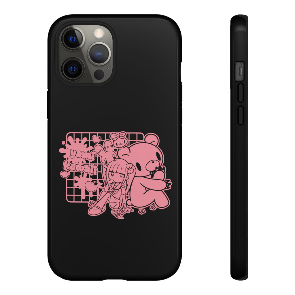 Menherachan X Gloomy Bear Yami Kawaii Phone Case