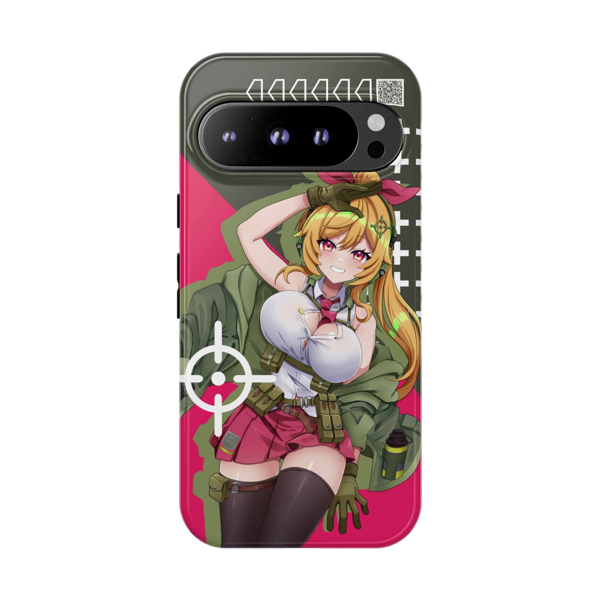 タレットガールズ - ロックオン スマホケース