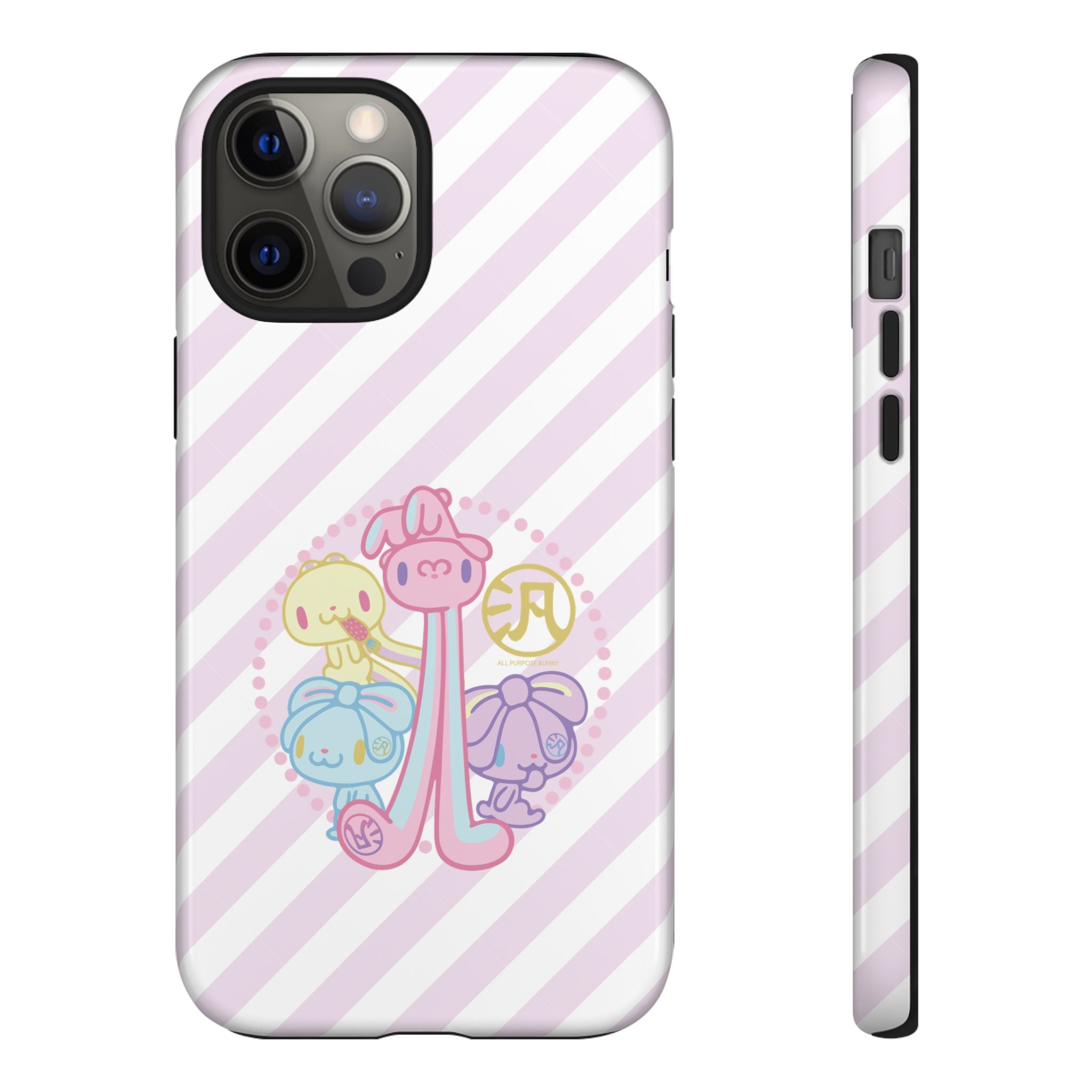 All Purpose Bunny Group Pastel Phone Case
