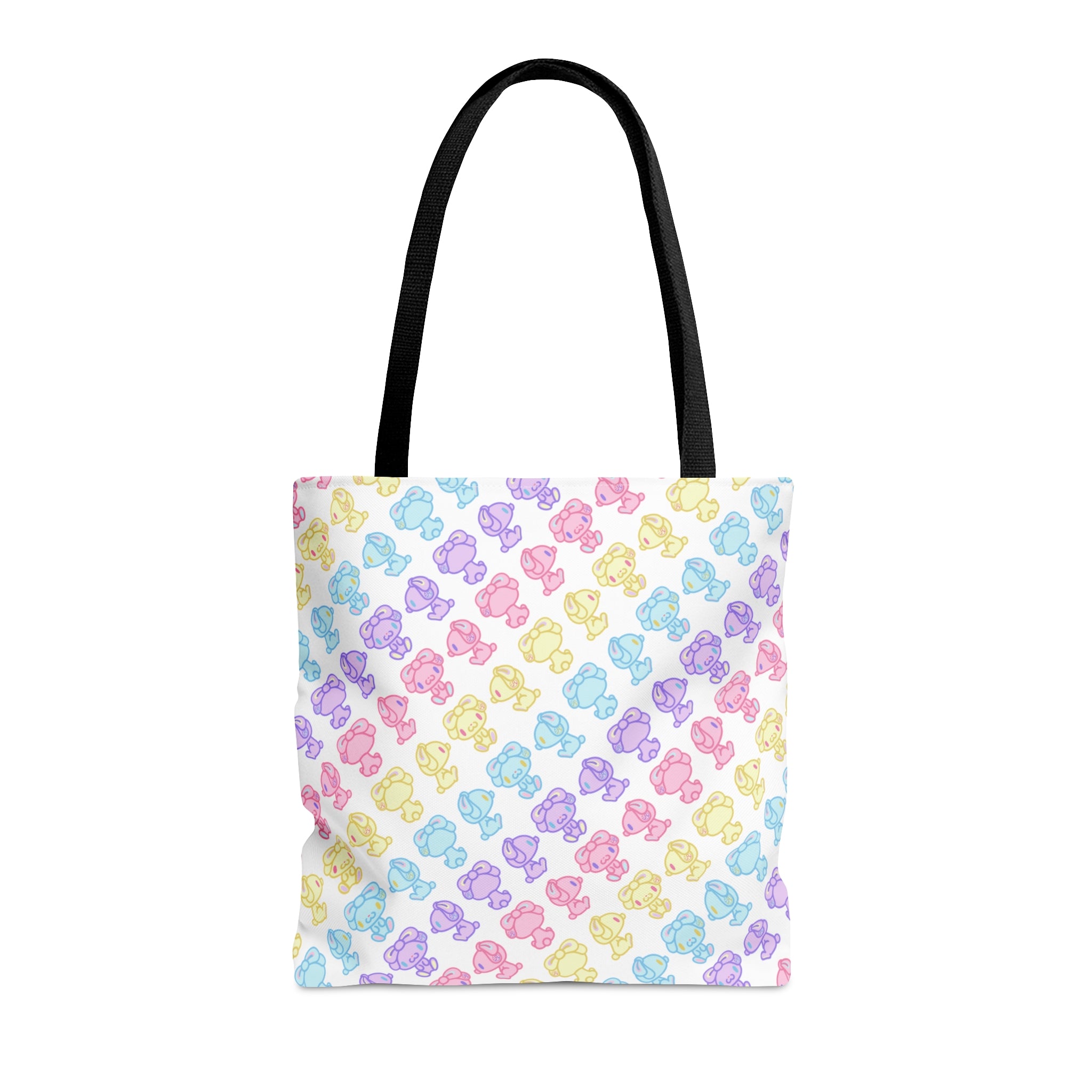 All Purpose Bunny Rotating Pastel Tote Bag