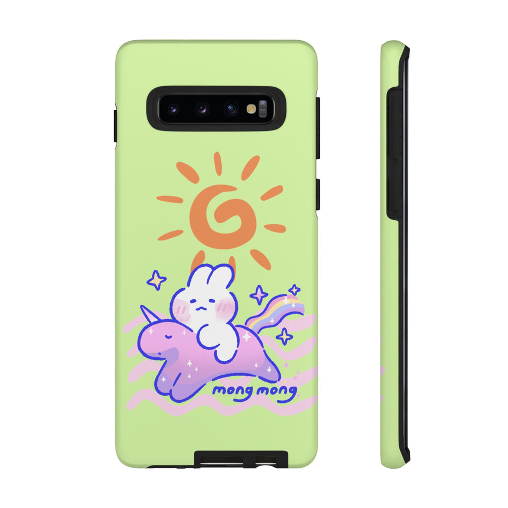 Lovely Mong Mong Ride a Unicorn Phone Case