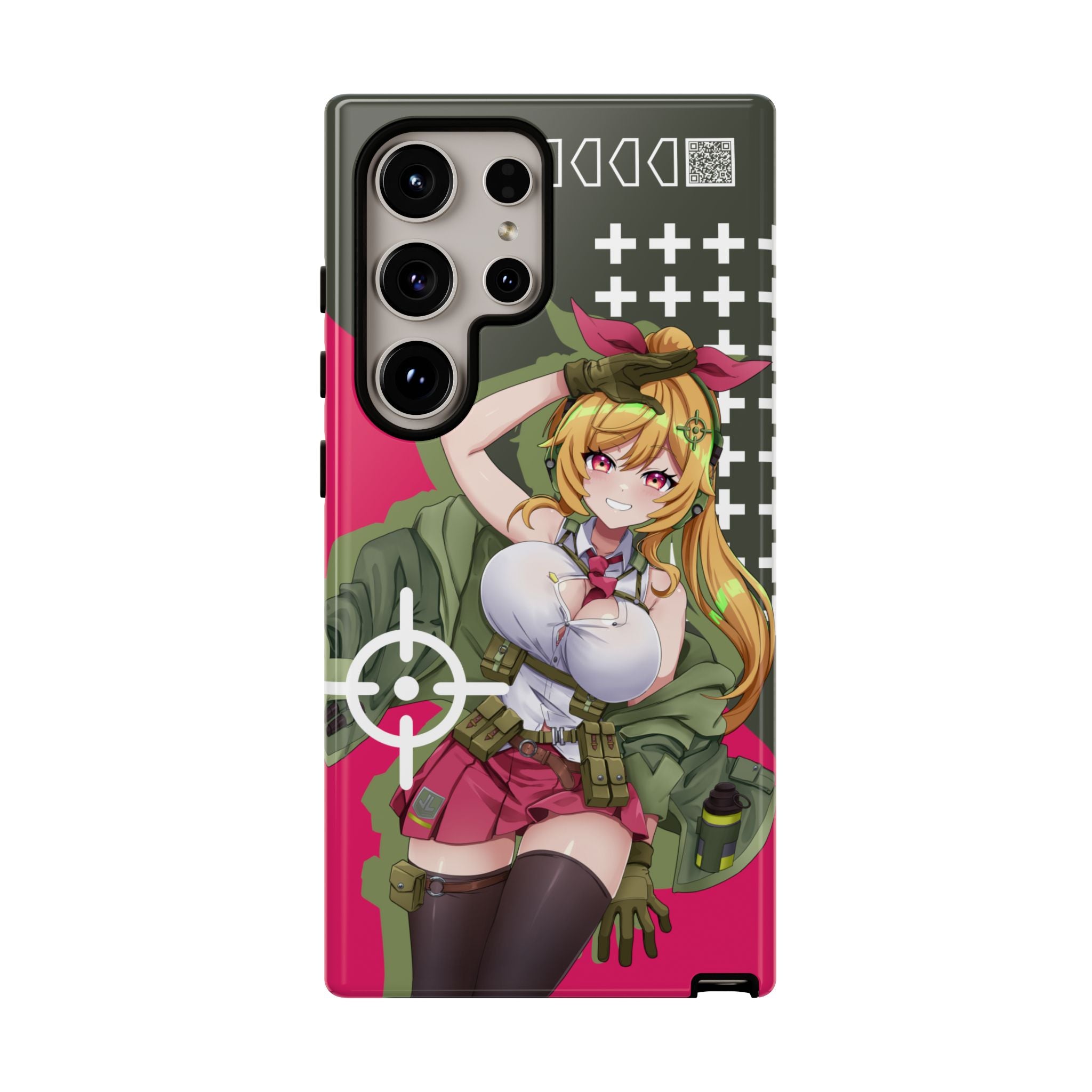 タレットガールズ - ロックオン スマホケース