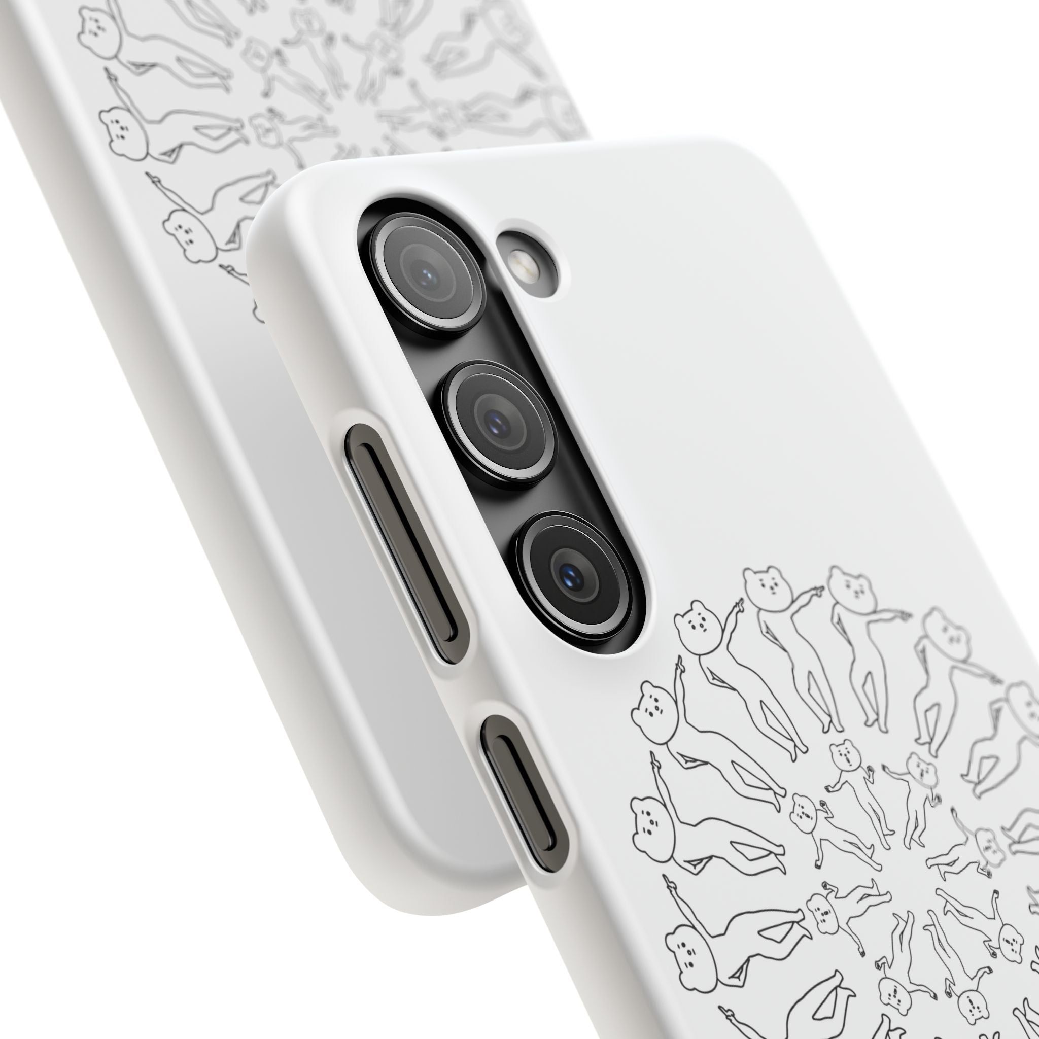 Betakkuma Swirl Pattern Phone Case