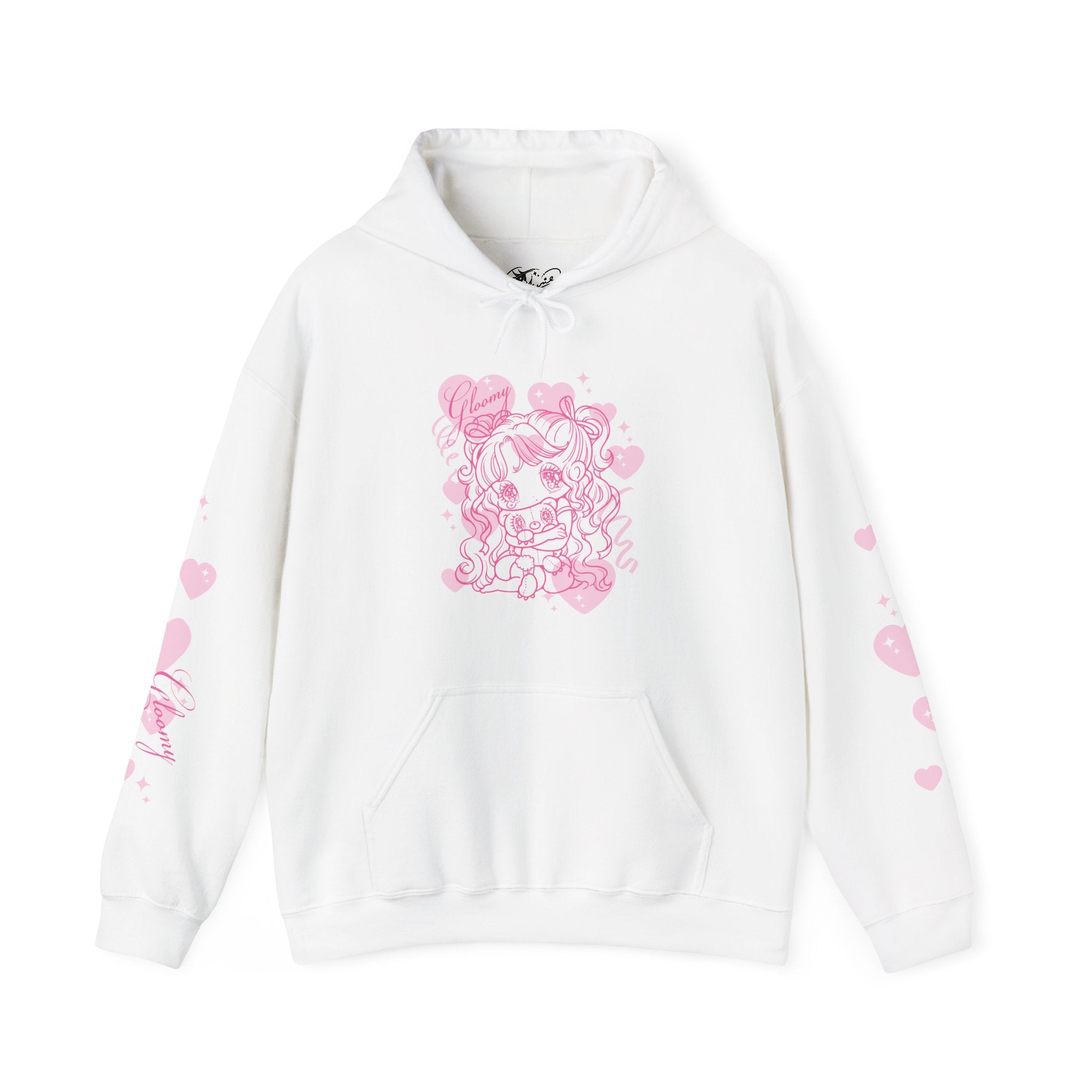 YURIE SEKIYA X GLOOMY BEAR🌟STARRY GAL 2024 ユニセックス フード付きスウェットシャツ