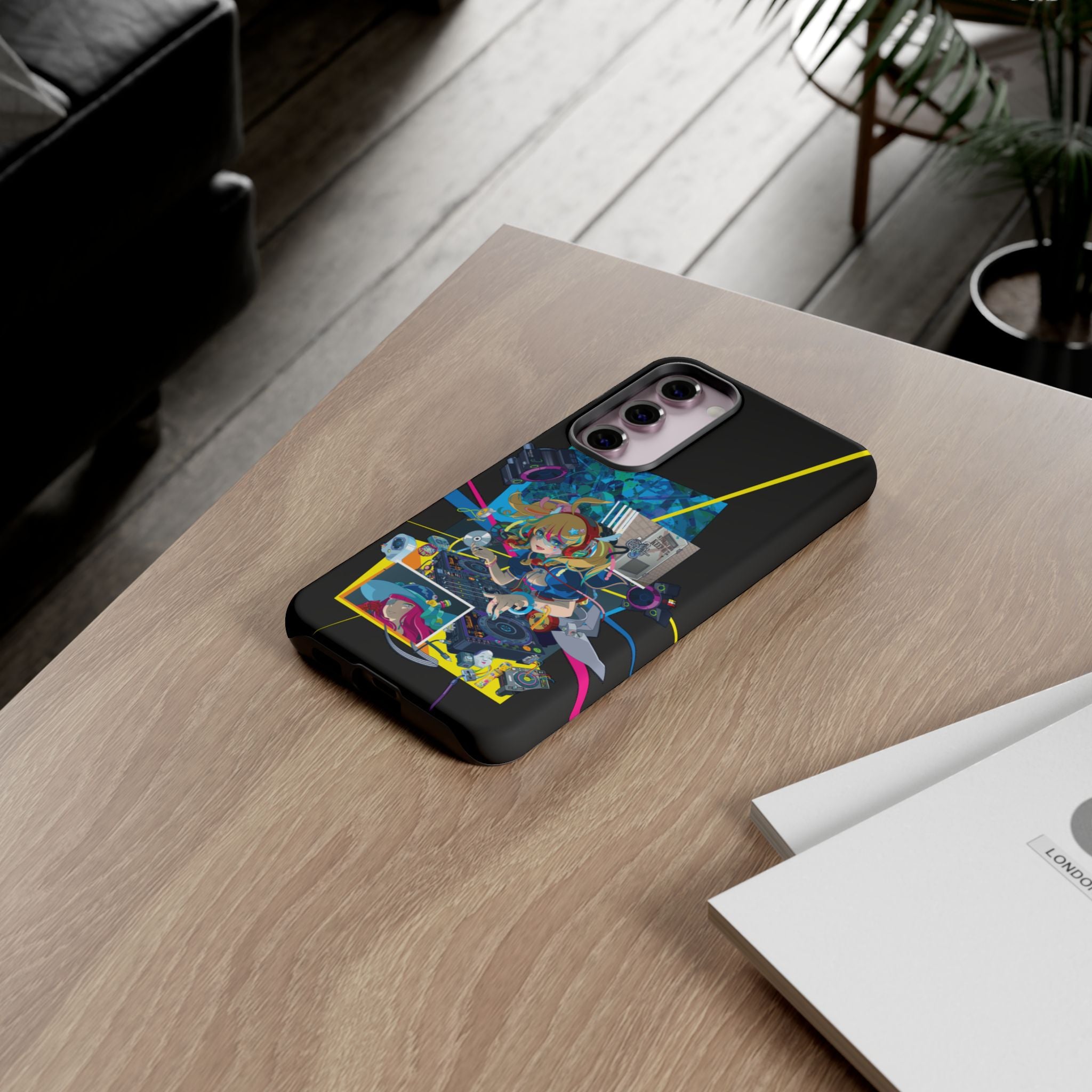 HYPERSONIC music club DJ VAL - Tough Phone Case