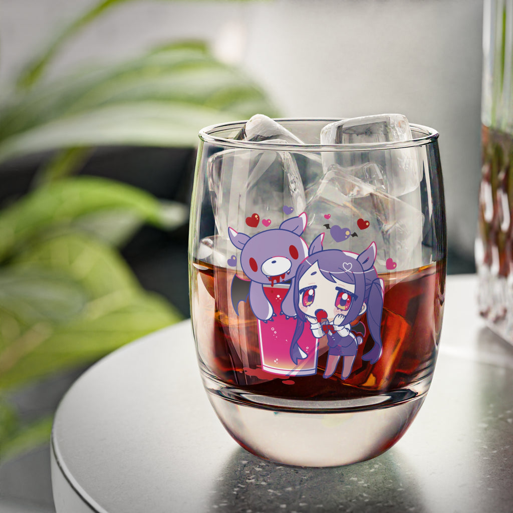 VA-11 HALL-A x Gloomy Bear Jill Whiskey Glass