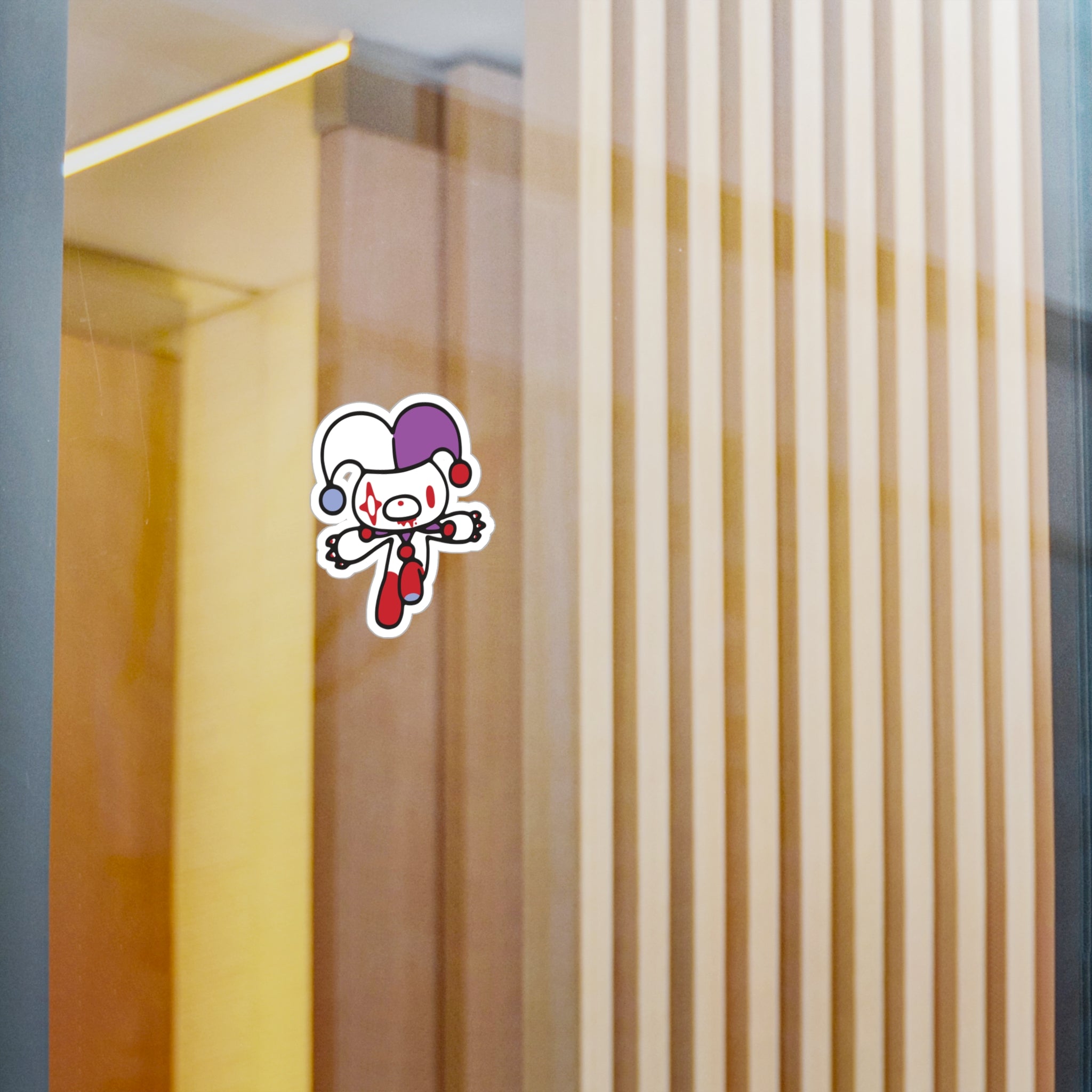 Gloomy Bear Joker Jopi Kiss-Cut Vinyl Decals