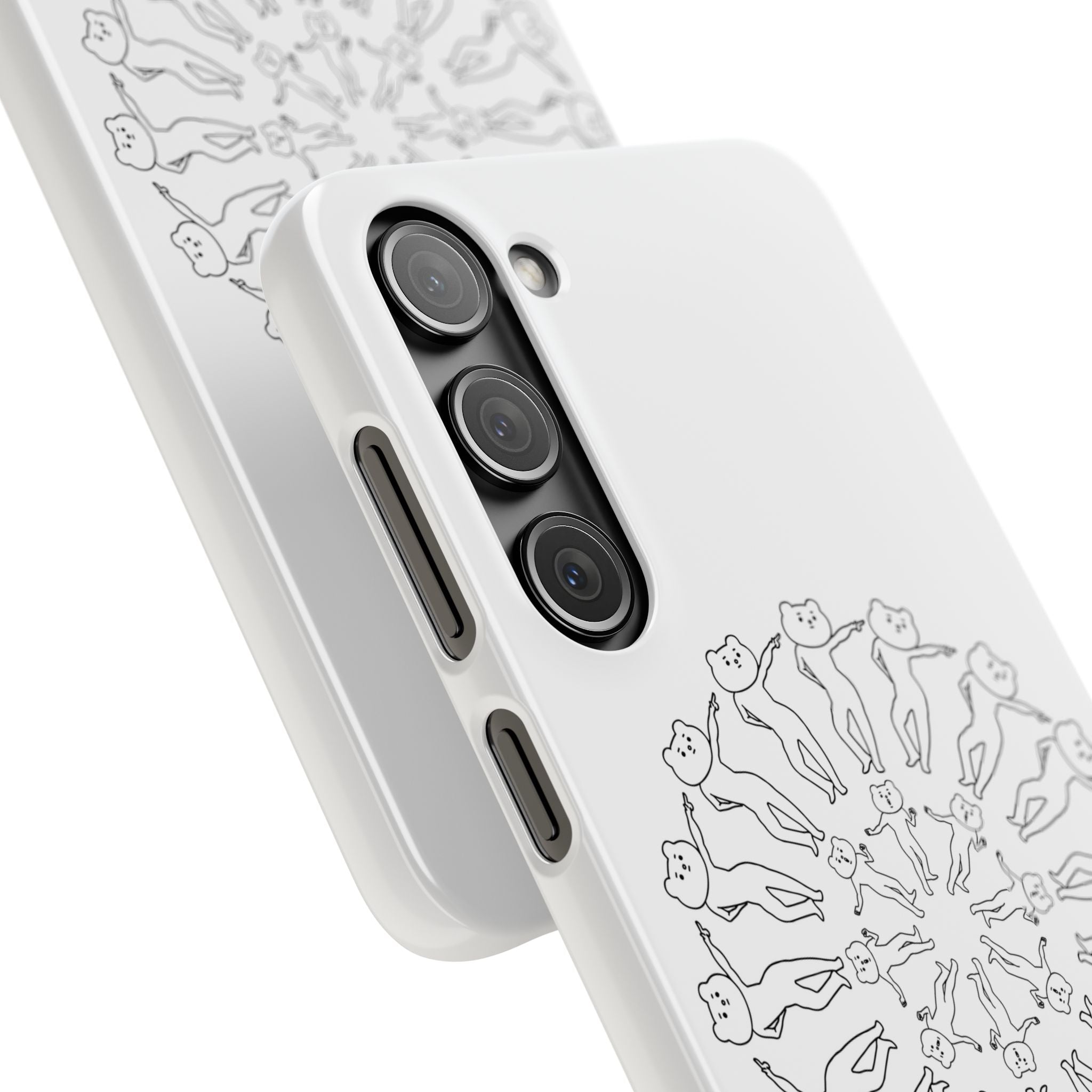 Betakkuma Swirl Pattern Phone Case