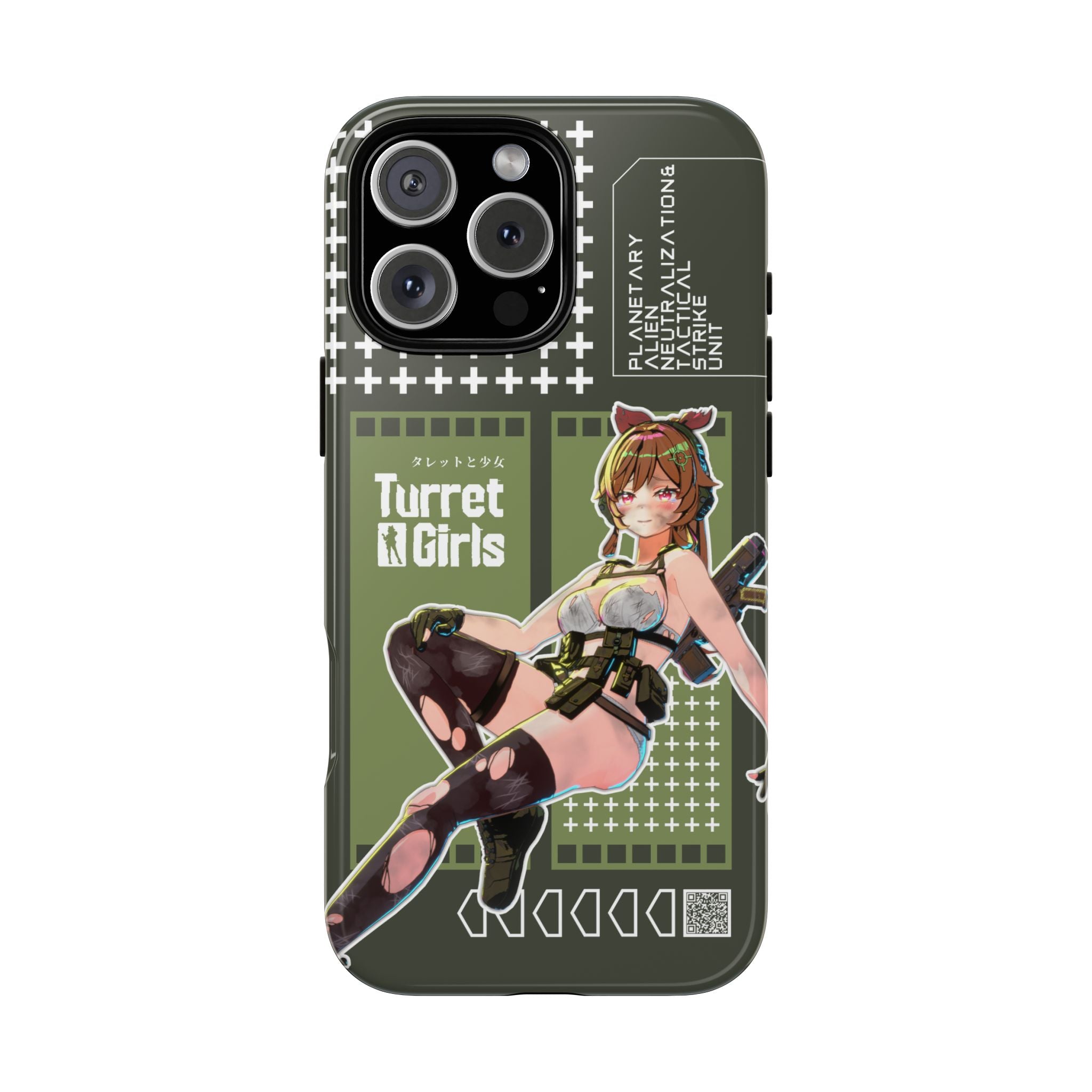 タレットガールズ - ぼろぼろのスマホケース