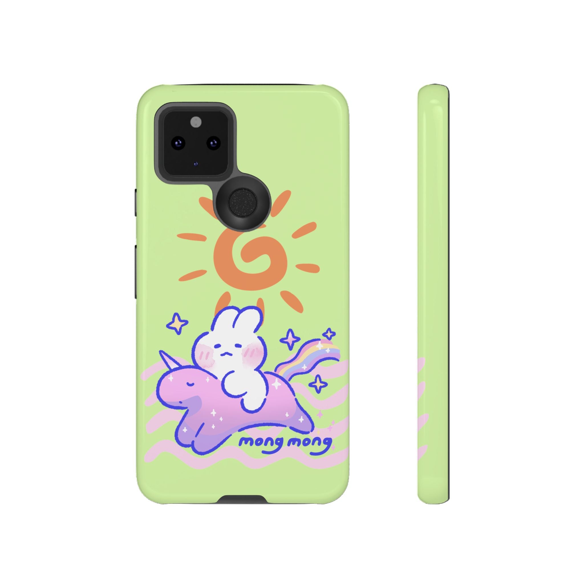 Lovely Mong Mong Ride a Unicorn Phone Case