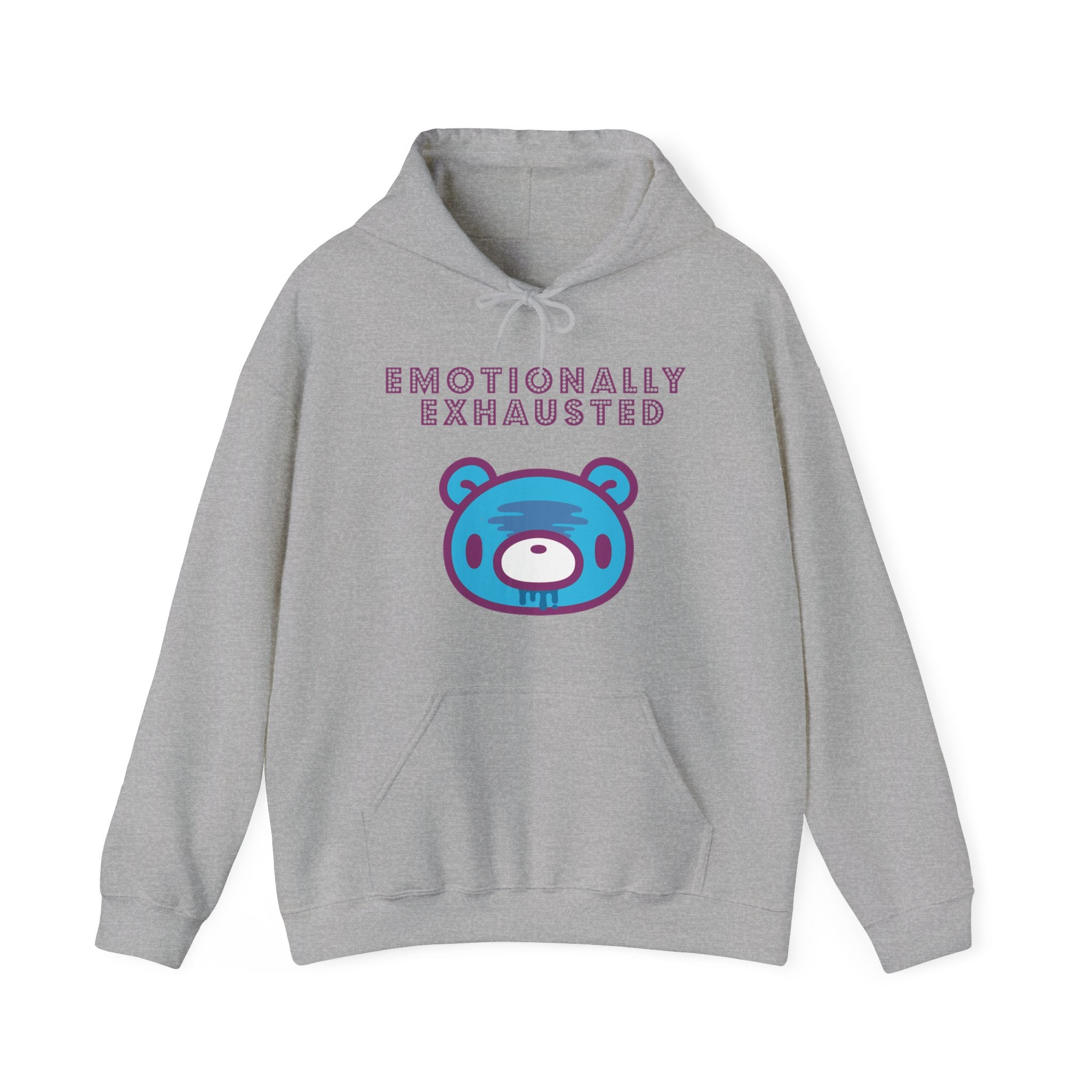 Emotionally Exhausted Gloomy  Hoodie